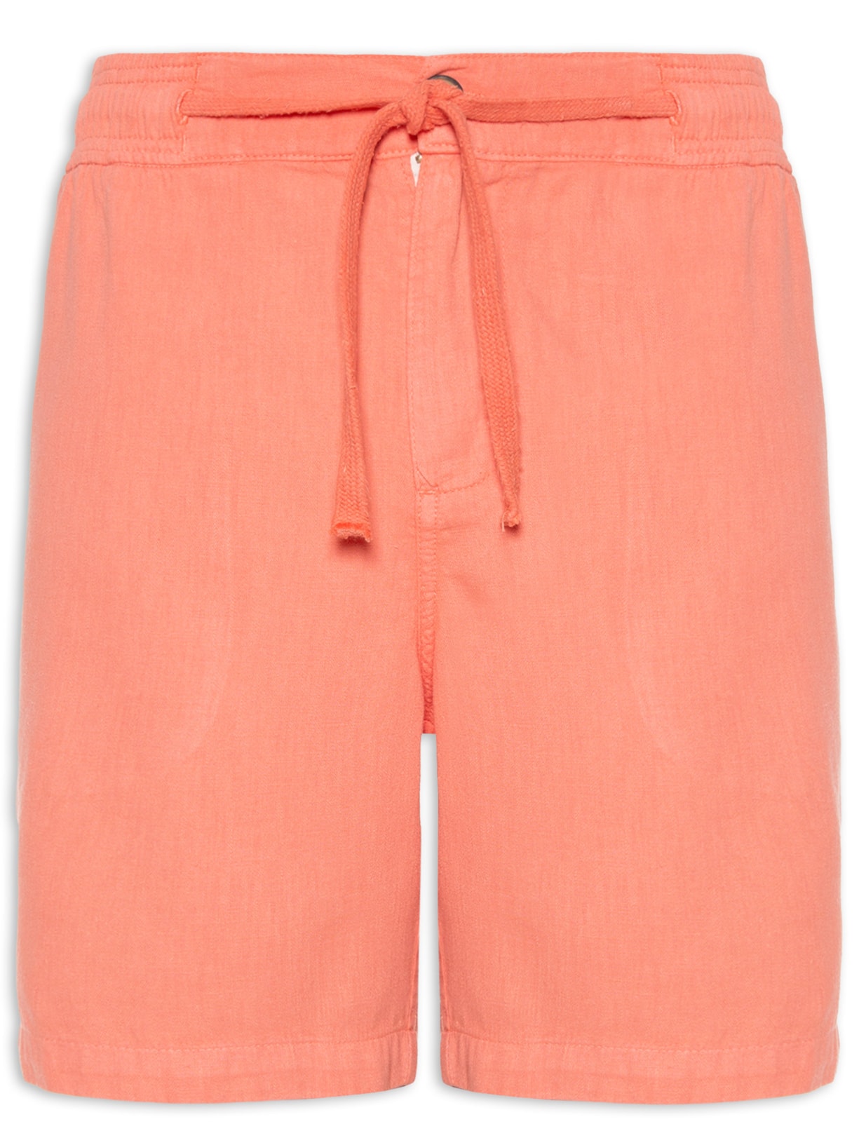 Short Masculino Sarja - Laranja