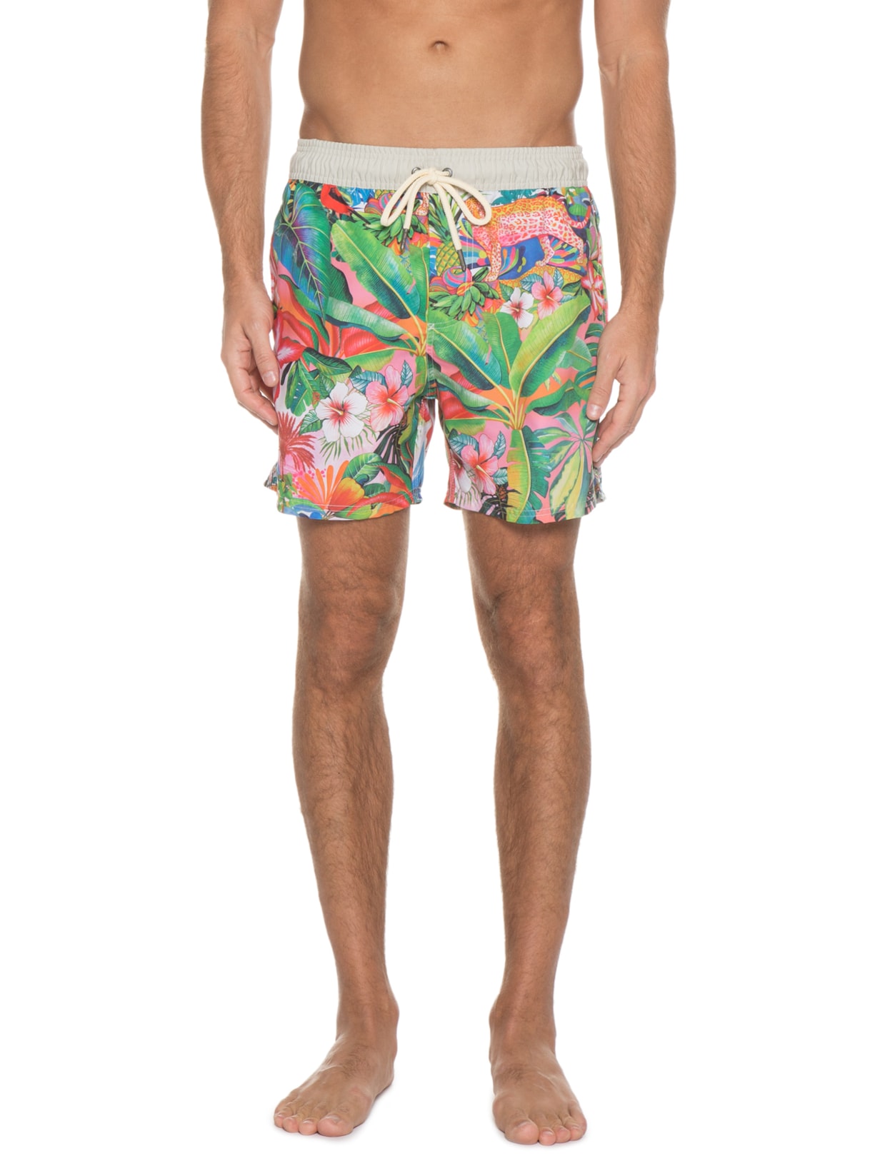 Short Masculino Selvagem Verde Blueman