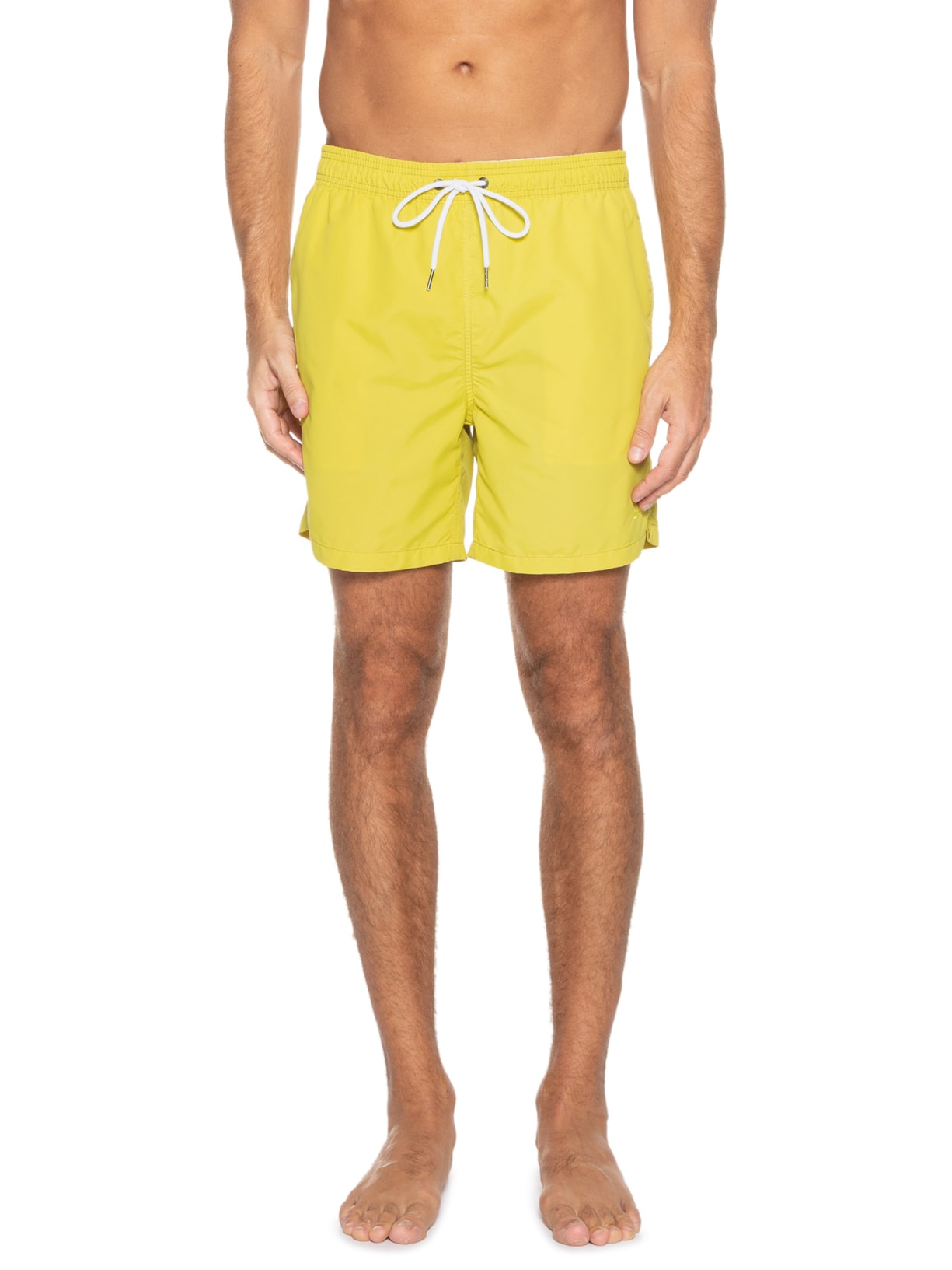 Short Masculino Solid Beach Amarelo Richards