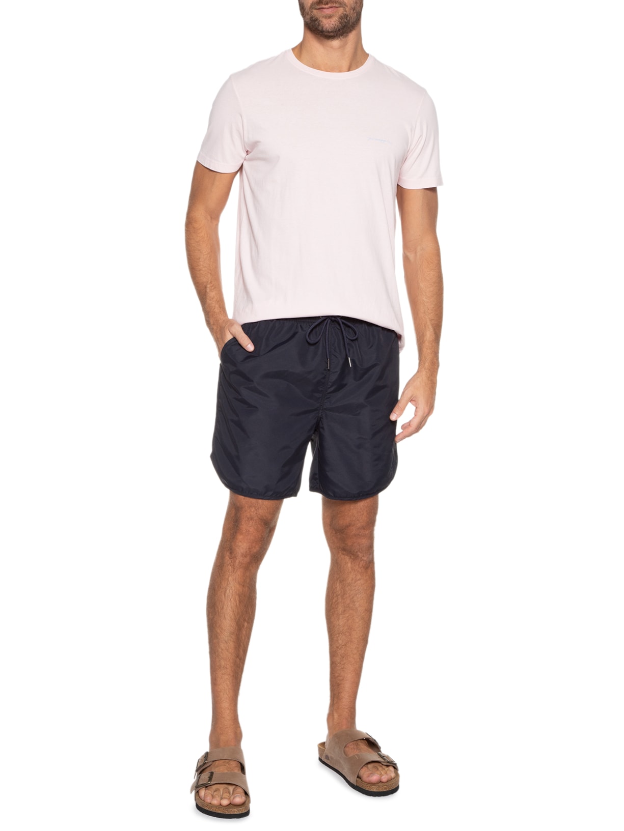Short Masculino Solid Beach Azul Richards