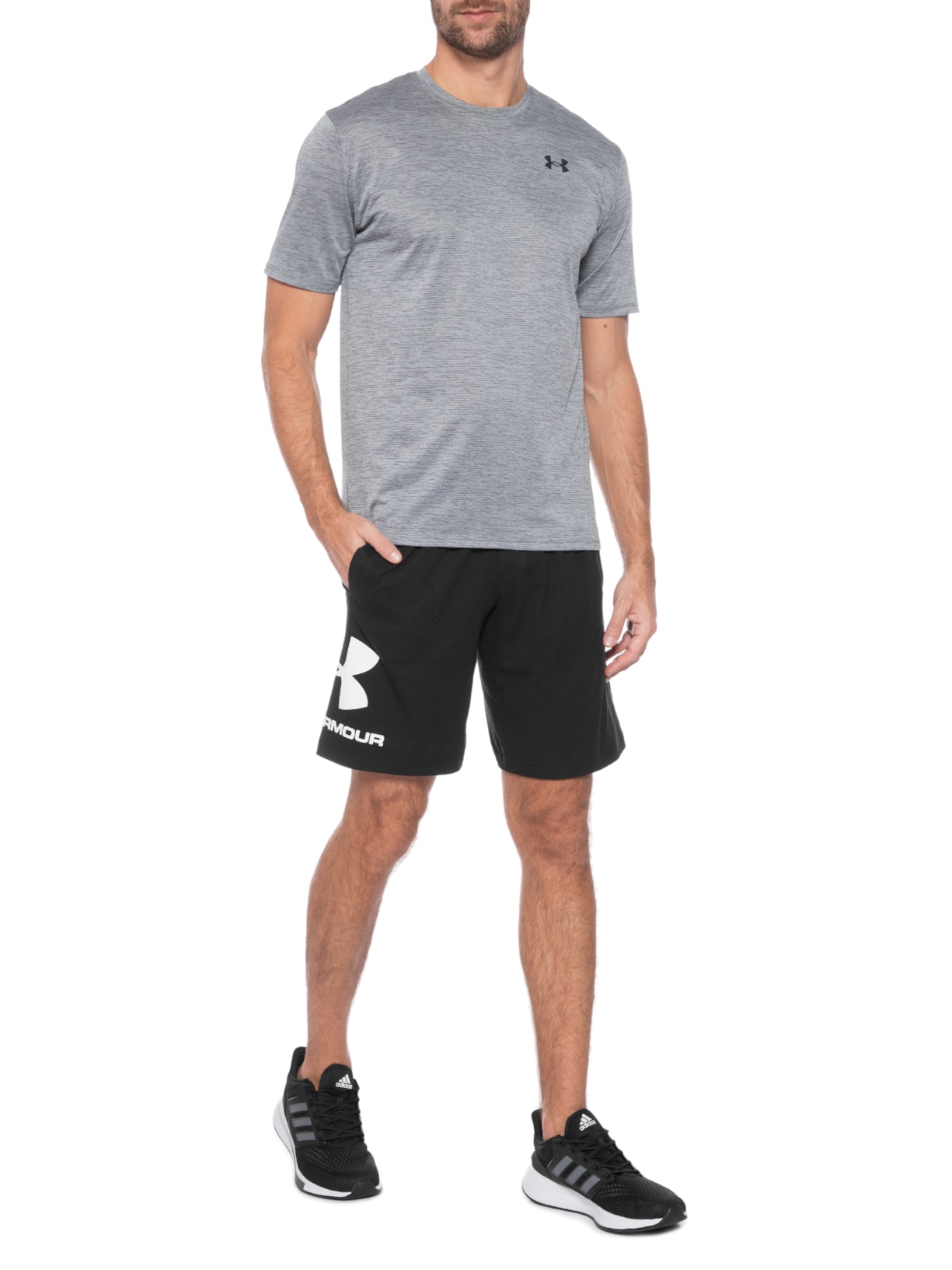 Short Masculino Sportstyle Cotton Preto Under Armour