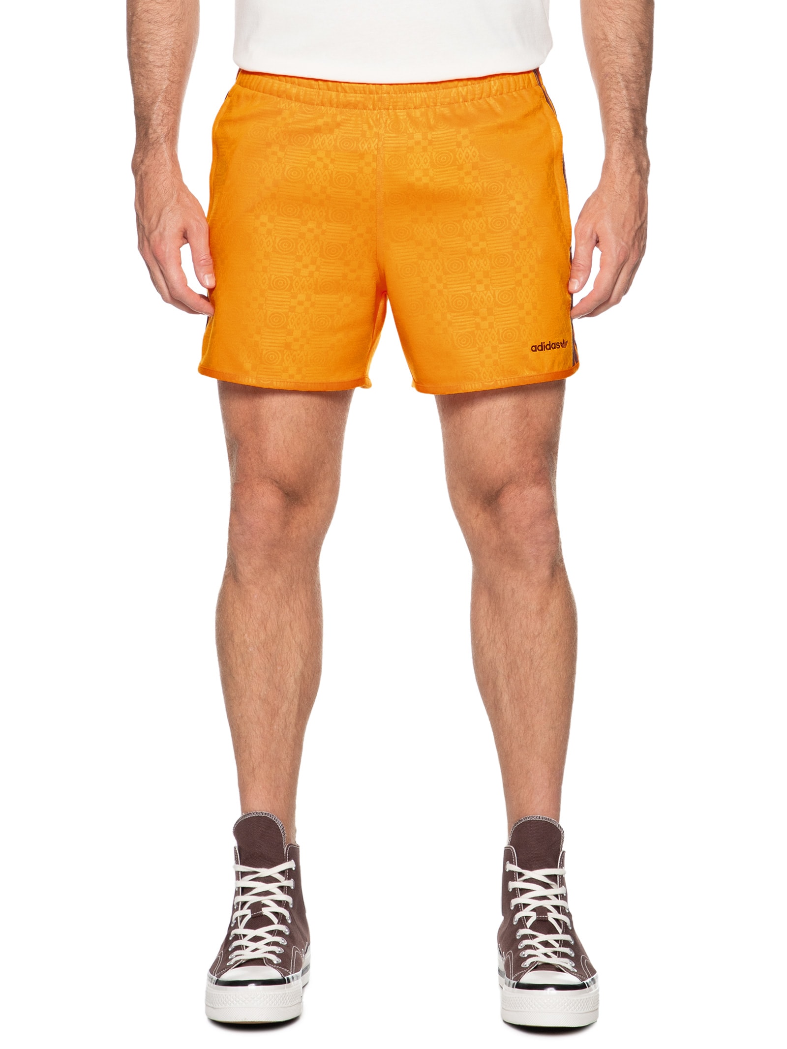 ★★Adairs★★ 80s 3S Sprinter Shorts Orange JC6514 adidas Originals shorts 80s Embossed 3-Stripes Sprinter
