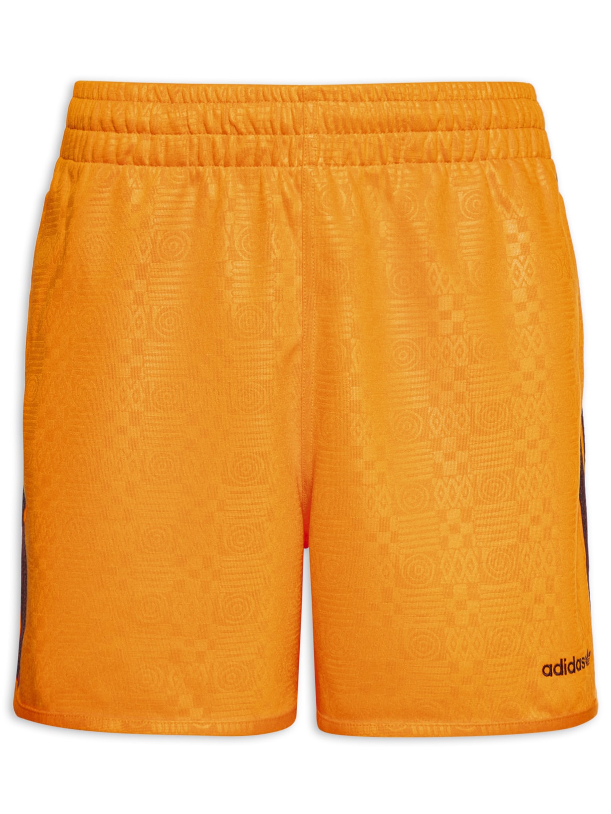 Short Masculino Sprinter '80s Embossed Três Listras - Laranja
