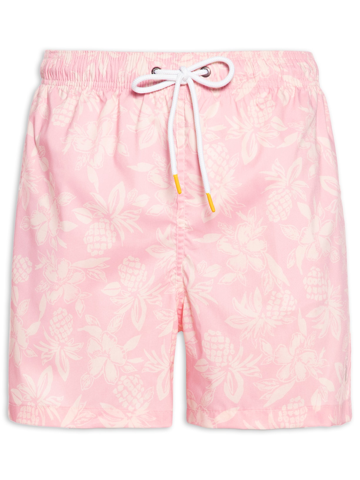 Short Masculino Stone Estampado Pine - Rosa