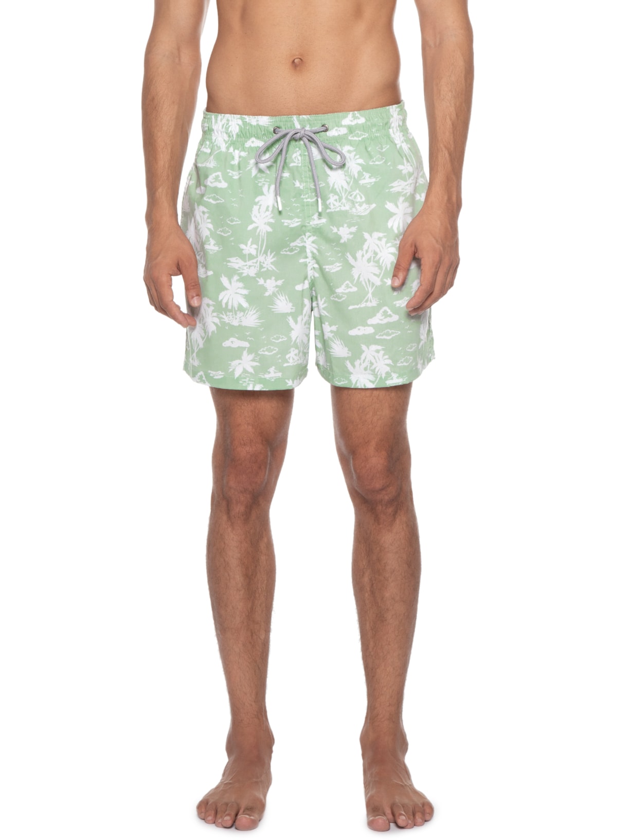Short Masculino Stone Hawaii Verde Pineapple
