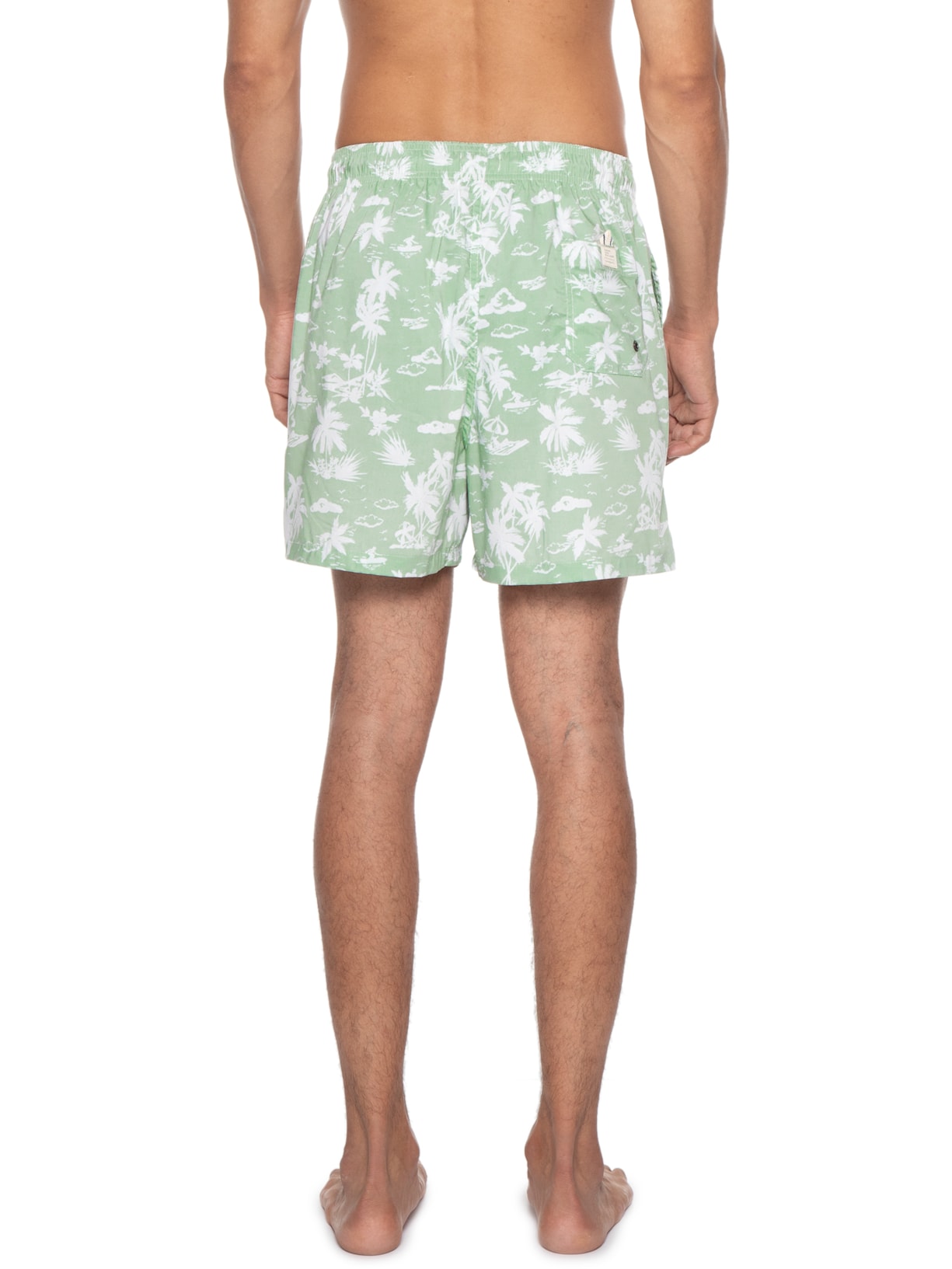 Short Masculino Stone Hawaii Verde Pineapple
