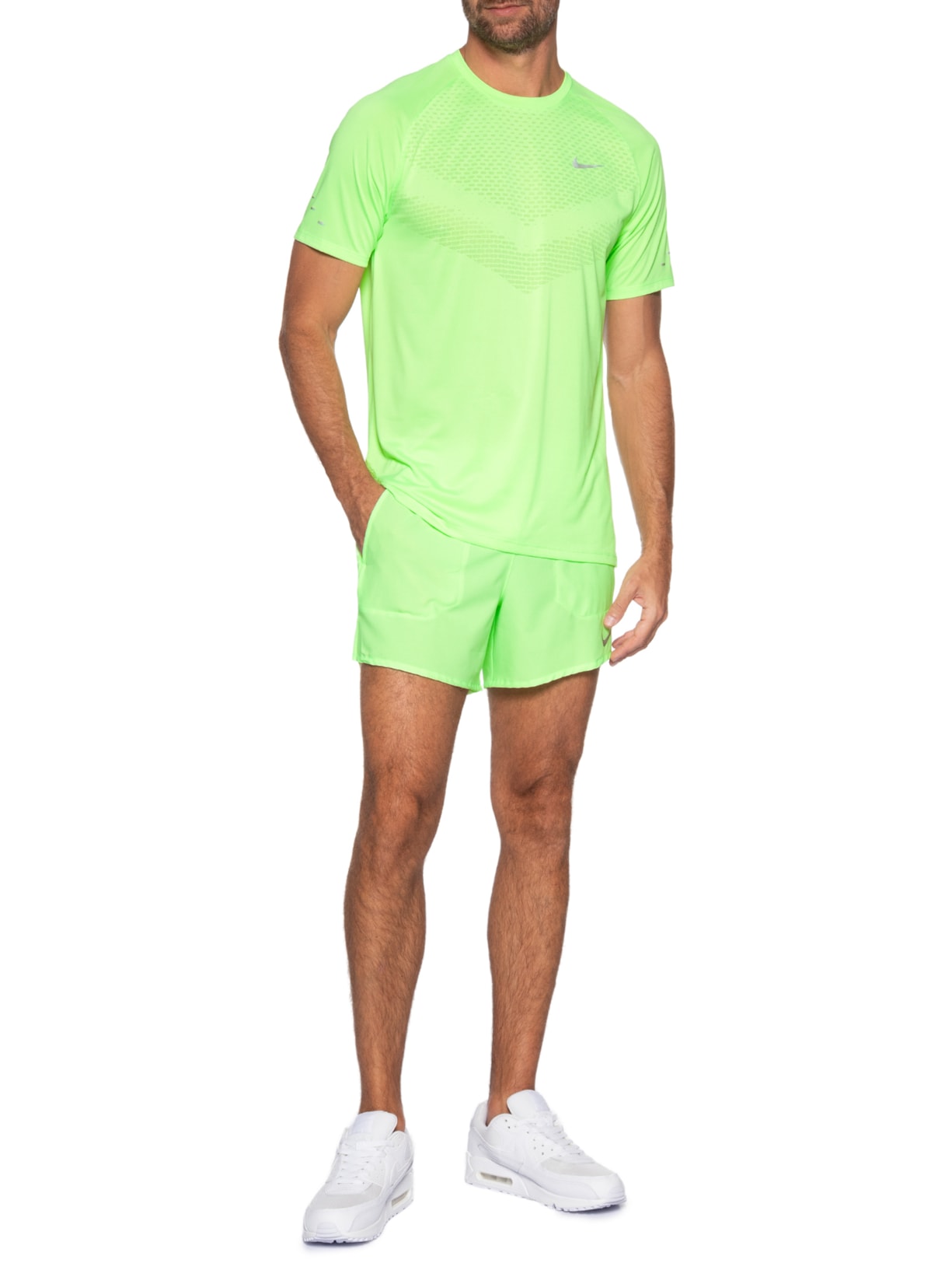 Short Masculino Stride Verde Nike Nike