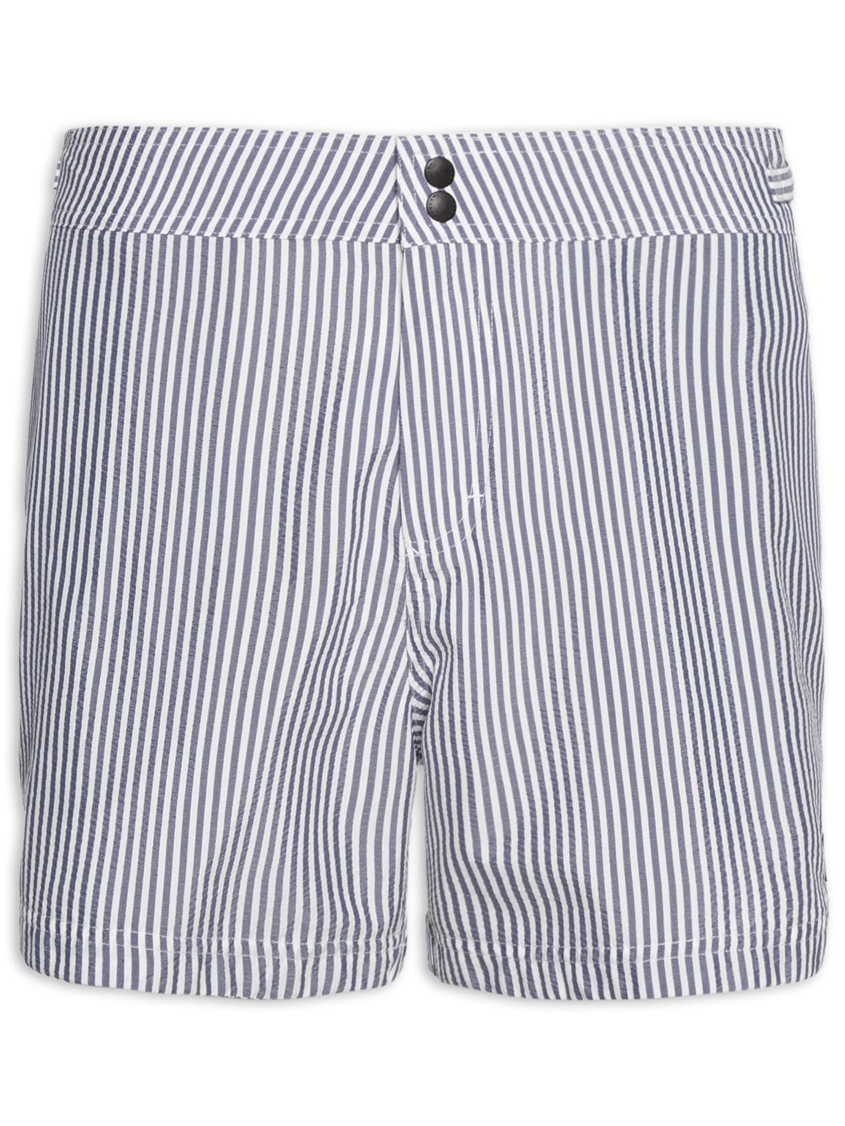 Short Masculino Surf Litoral Stripes - Preto