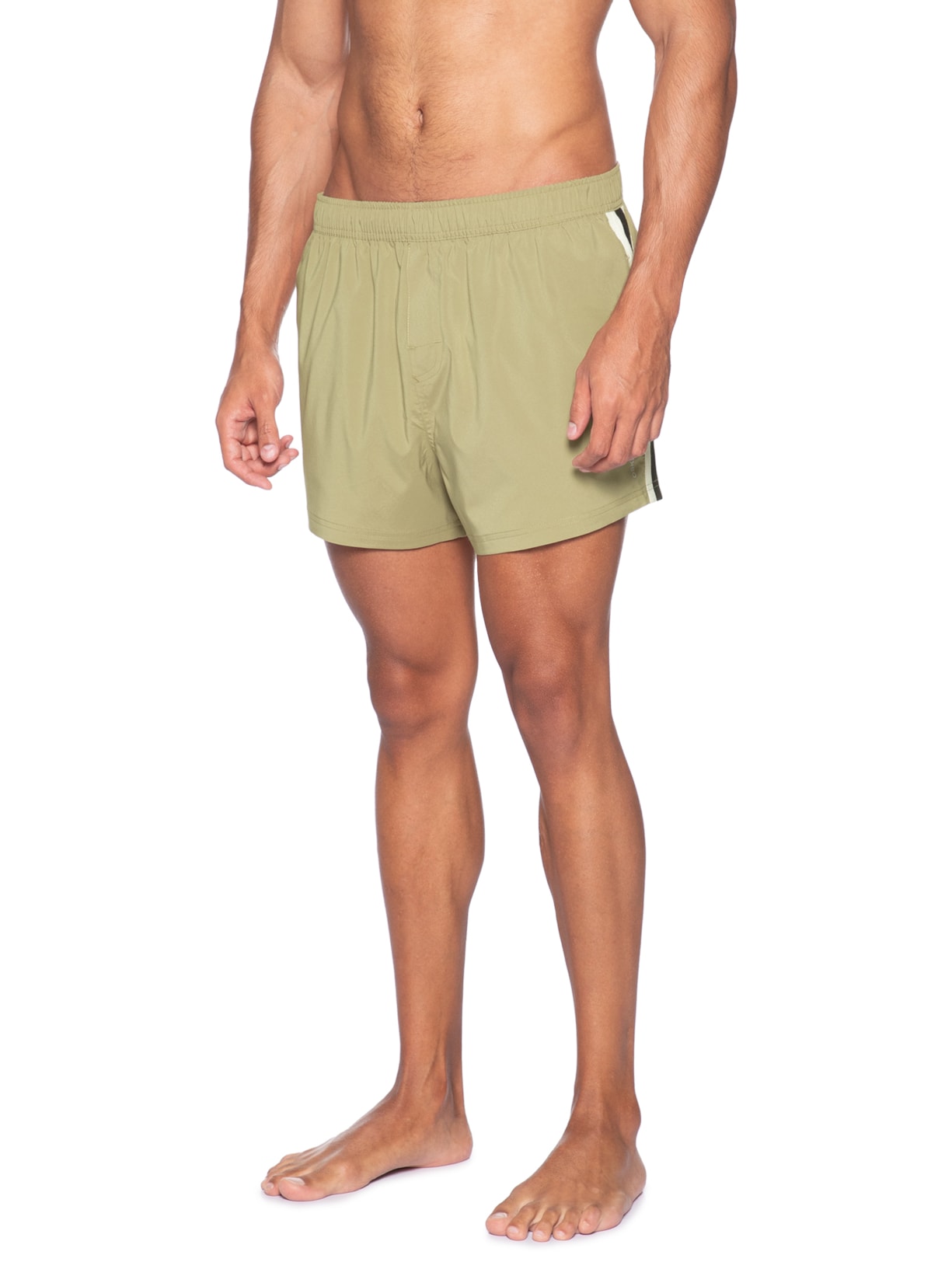 Short Masculino Surf Resort Aquaone Flex Urban Colors – Bege Osklen