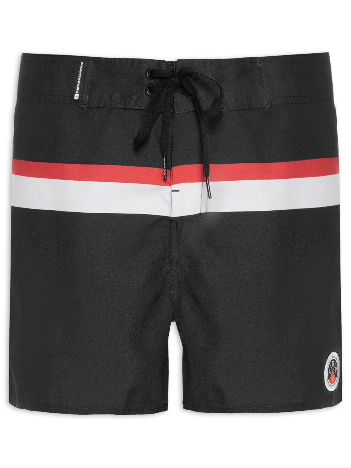 Short Masculino Surf Sunset - Preto