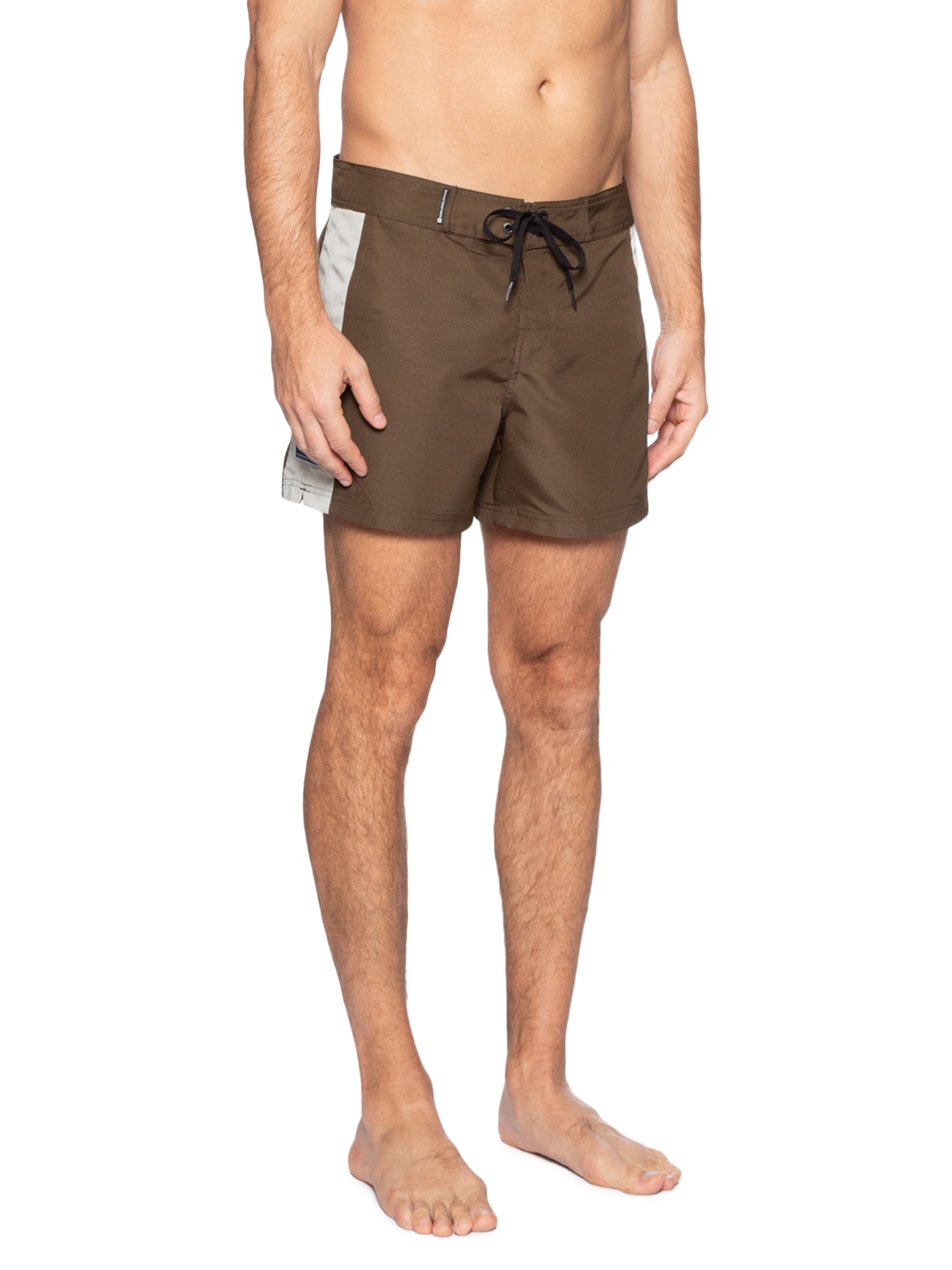 Short Masculino Surf Taco Color Marrom Osklen