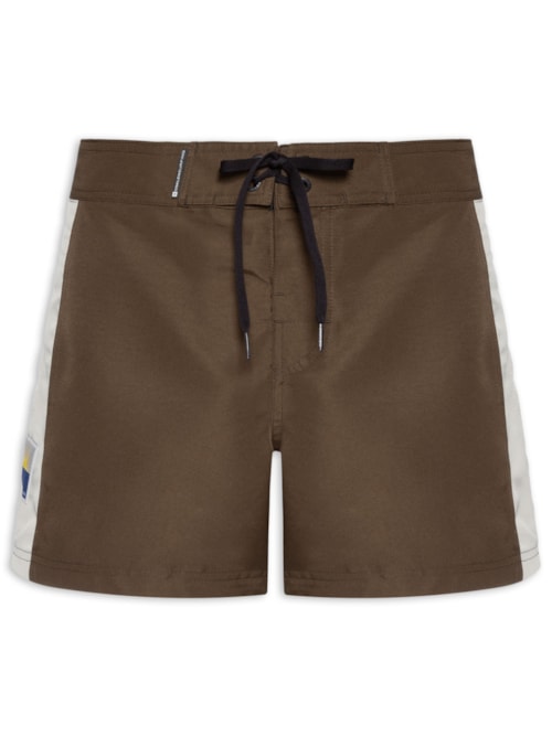 Short Masculino Surf Taco Color - Marrom