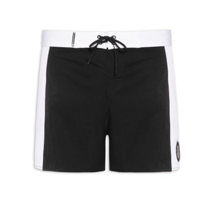Short Masculino Surf Thin Stripe - Preto