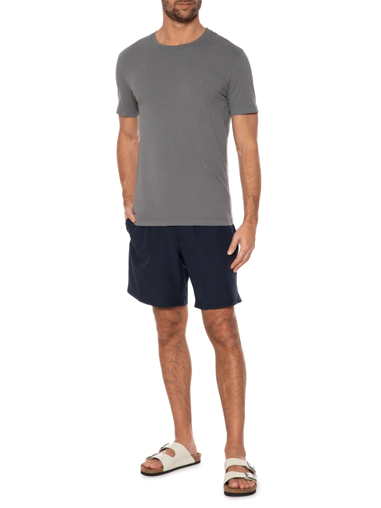 Short Masculino Swim Básico Azul '2 Essential