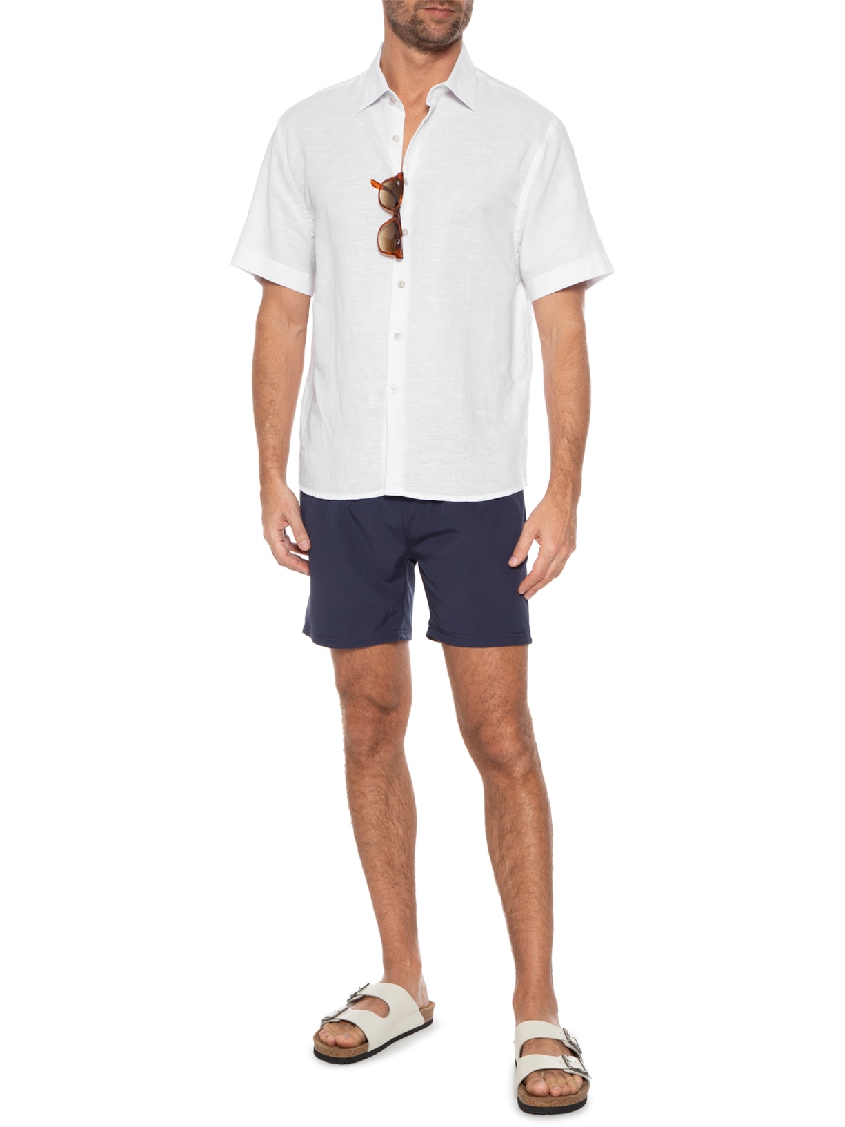 Short Masculino Swim Básico Azul '2 Essential