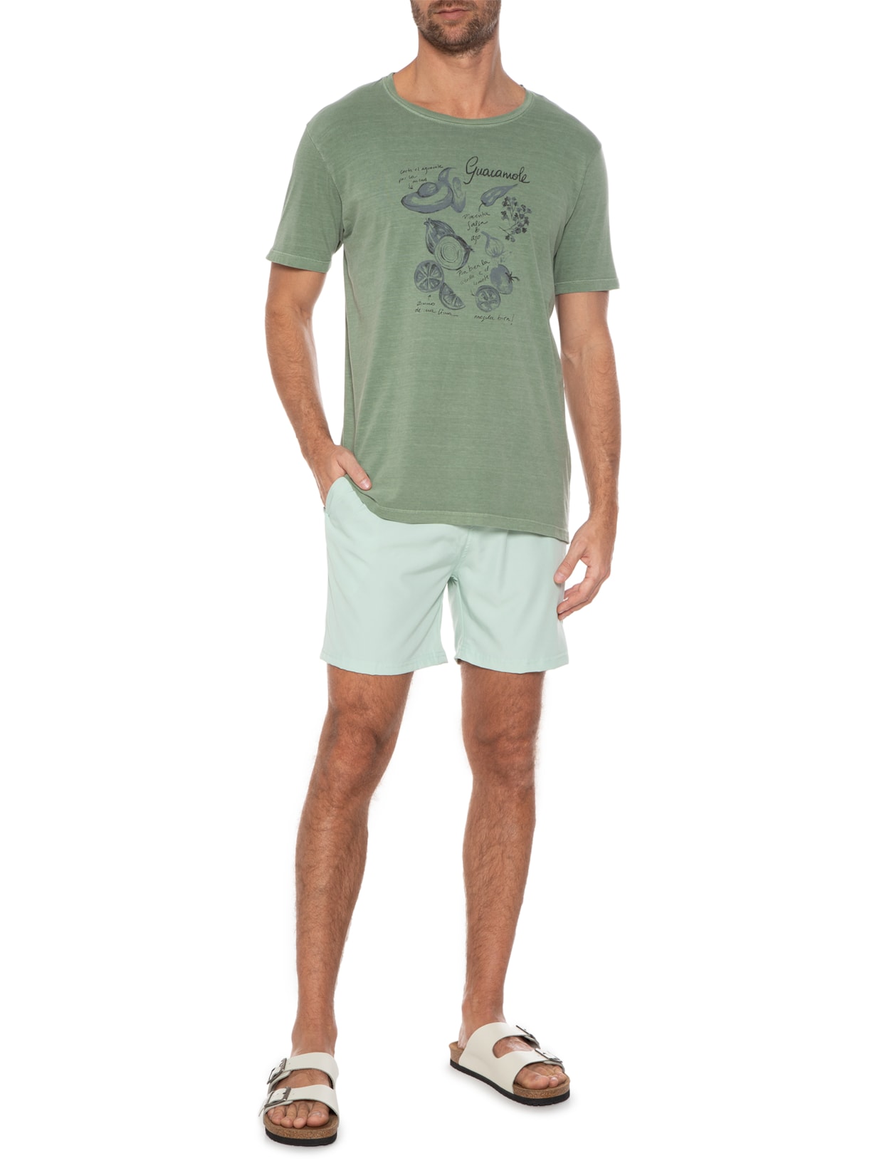 Short Masculino Swim Básico Verde '2 Essential