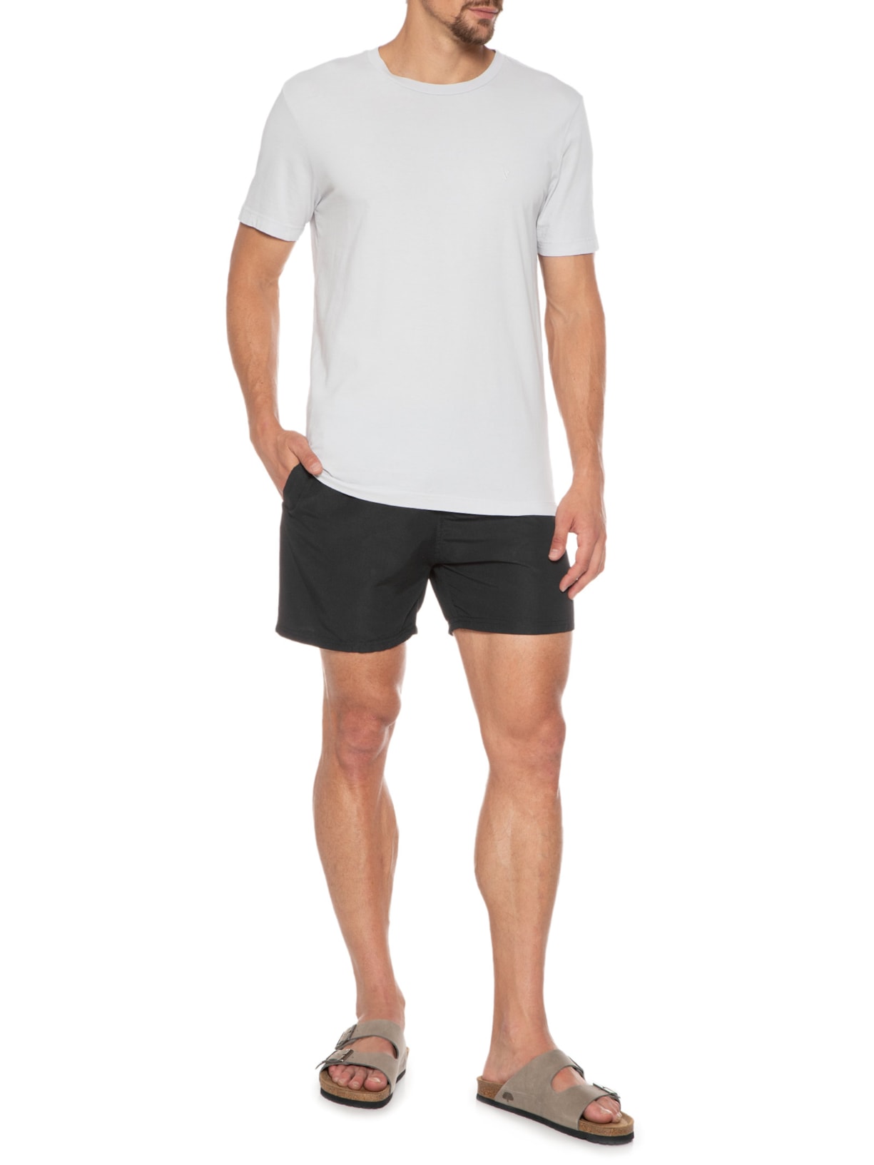 Short Masculino Swim Color Preto '2 Essential