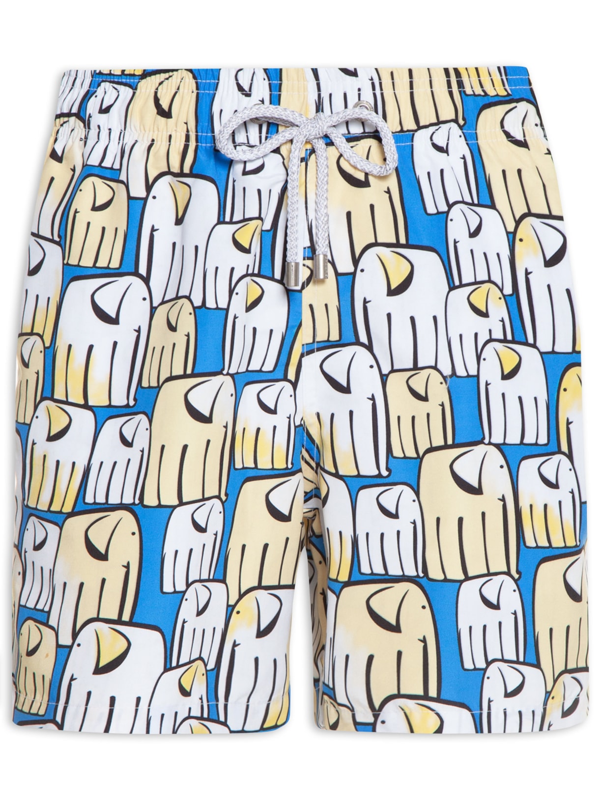 Short Masculino Swim Estampado - Azul