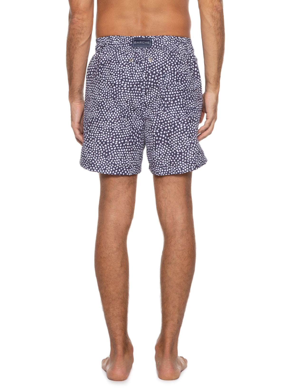 Short Masculino Swim Estampado Azul Barche