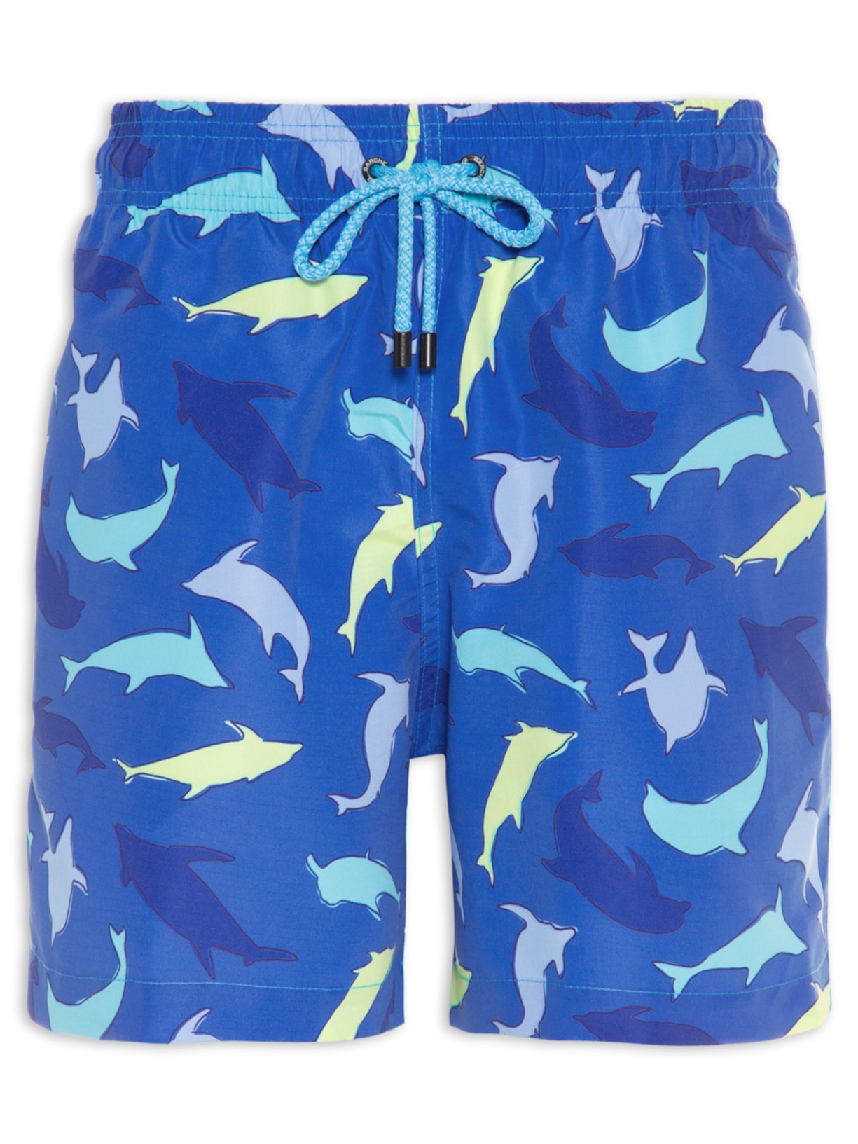 Short Masculino Swim Estampado - Azul
