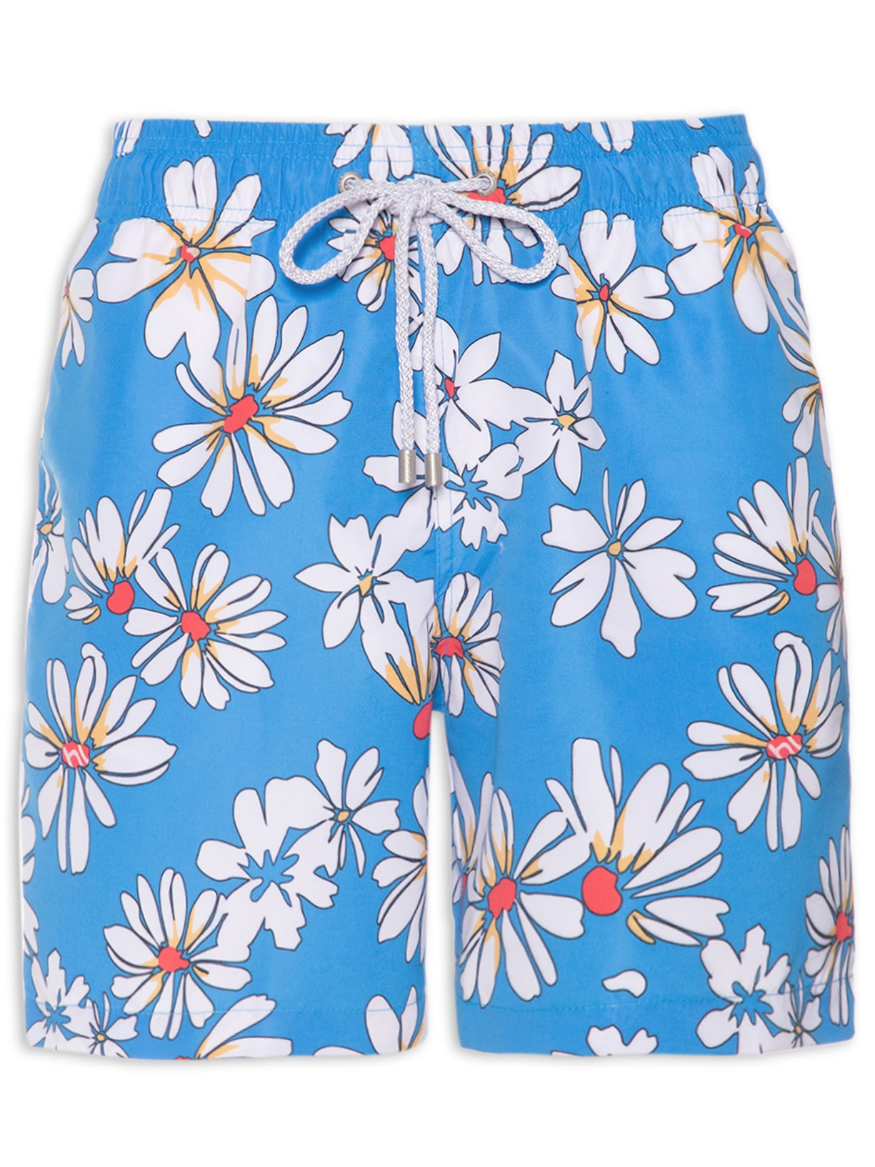 Short Masculino Swim Estampado - Azul