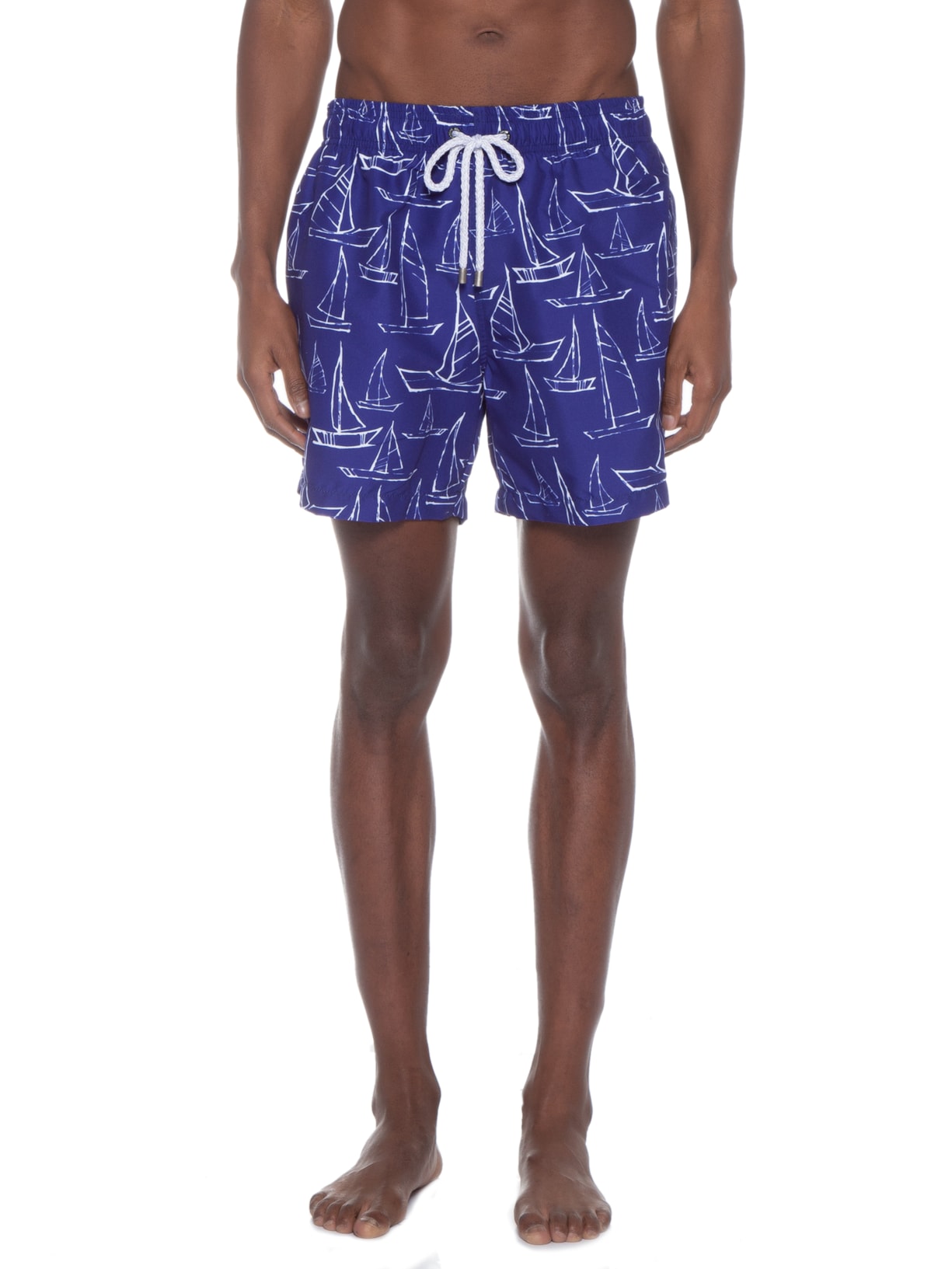 Short Masculino Swim Estampado Azul Barche