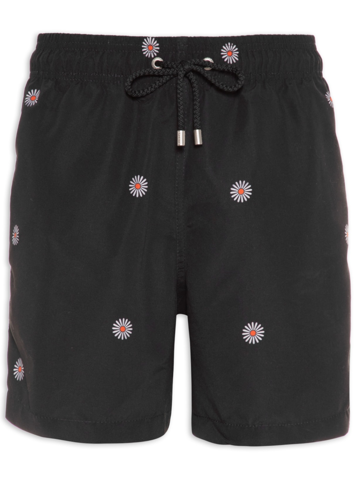 Short Masculino Swim Estampado - Preto