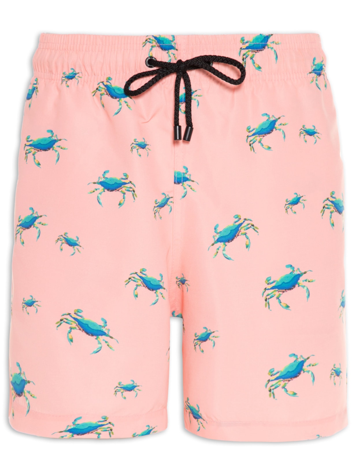 Short Masculino Swim Estampado - Rosa