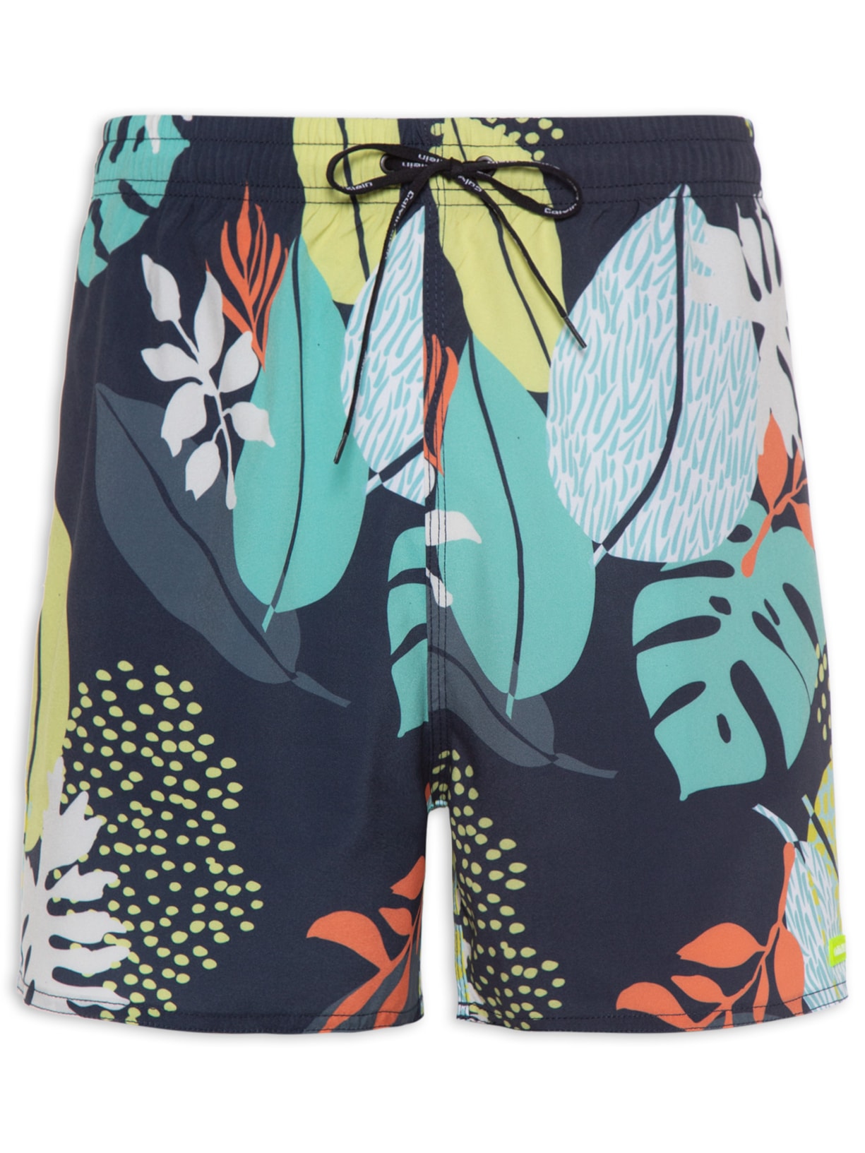 Short Masculino Swim Folhagem Pop - Azul