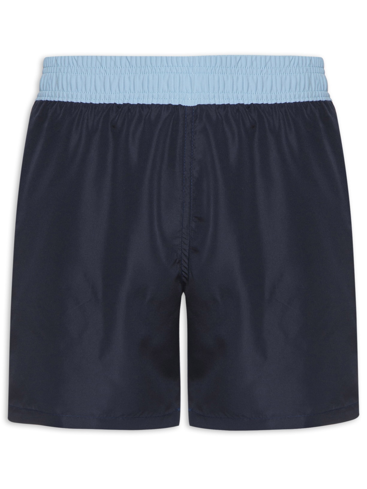 Short Masculino Swim Liso Azul Barche