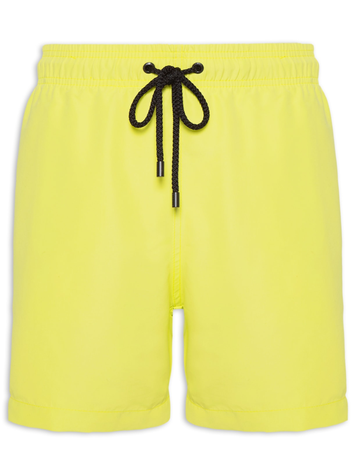 Short Masculino Swim Liso C/ Tule - Amarelo