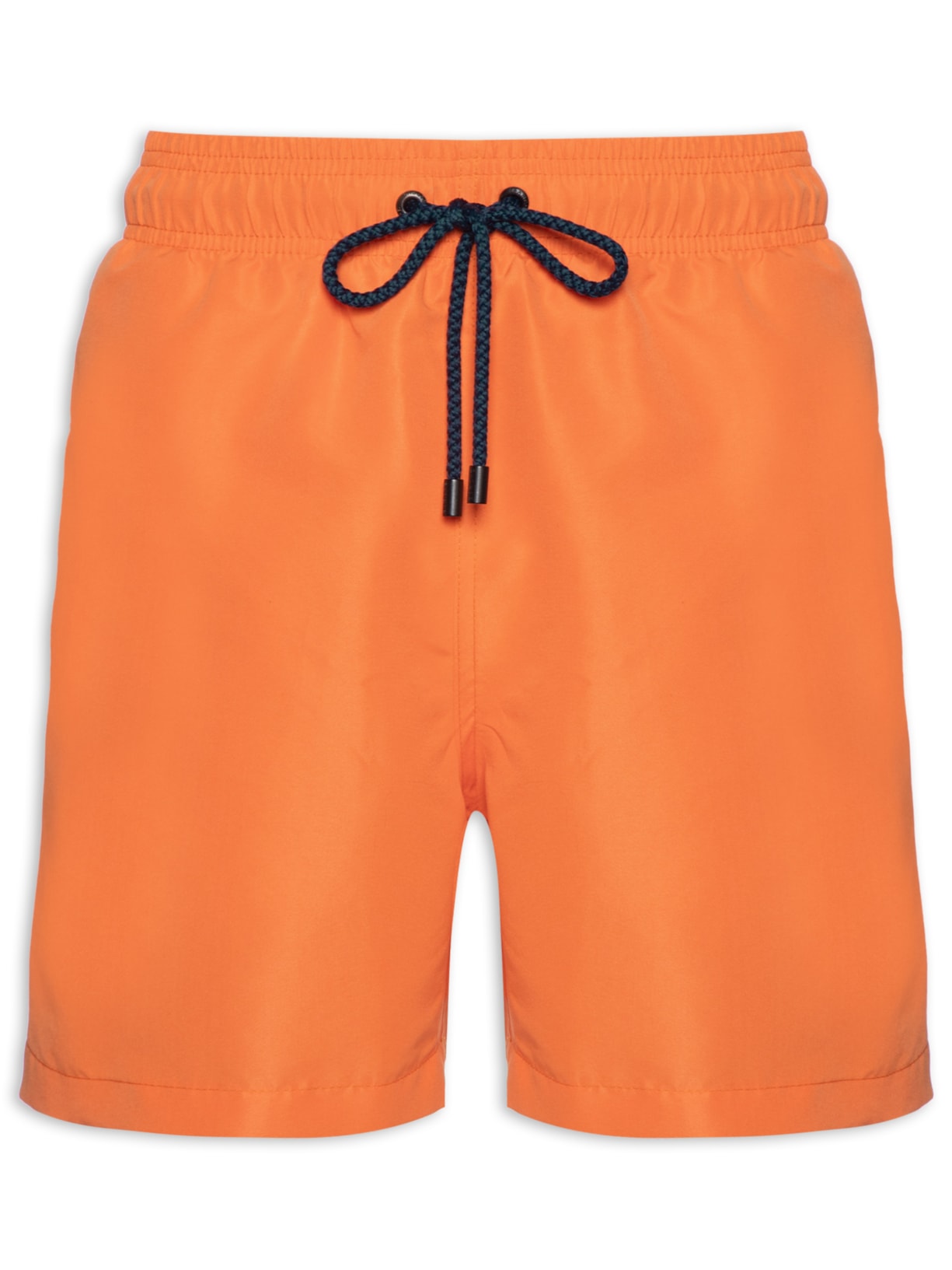 Short Masculino Swim Liso C/ Tule - Laranja