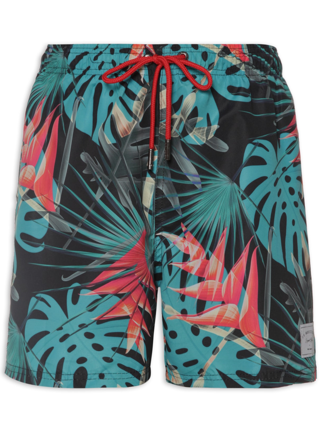 Short Masculino Swim Ocean Forest - Verde
