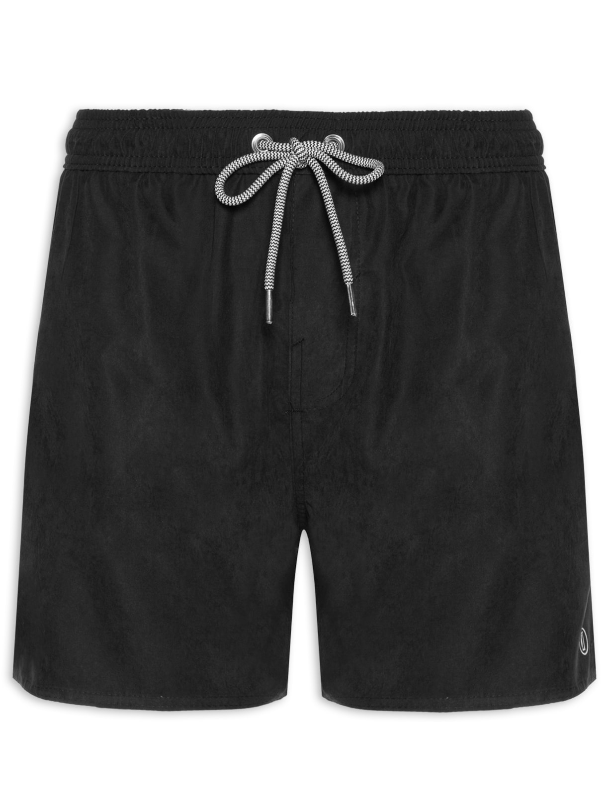 Short Masculino Swimshorts Peach Skin Ribeira - Preto