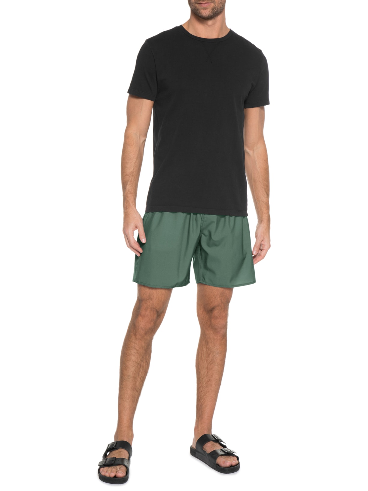Short Masculino Tactel Básico Verde Urbô