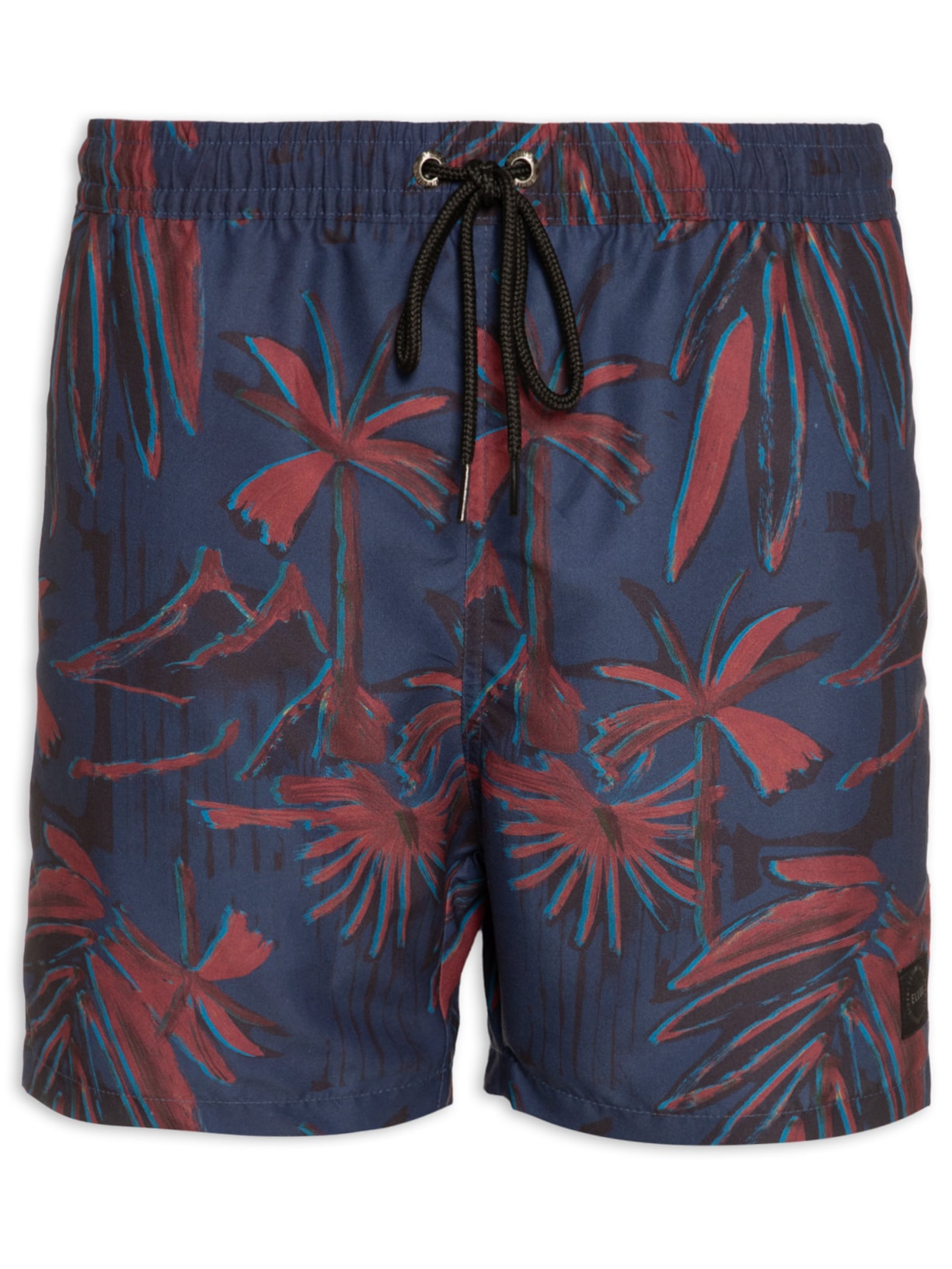 Short Masculino Tactel Beach Trucker Tropicalia - Azul