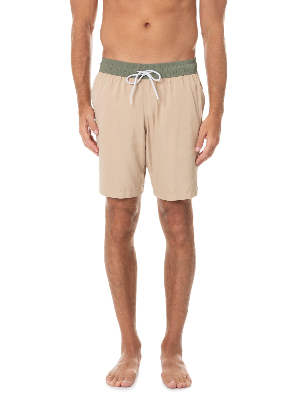 Short Masculino Tactel Bege Melty Rj