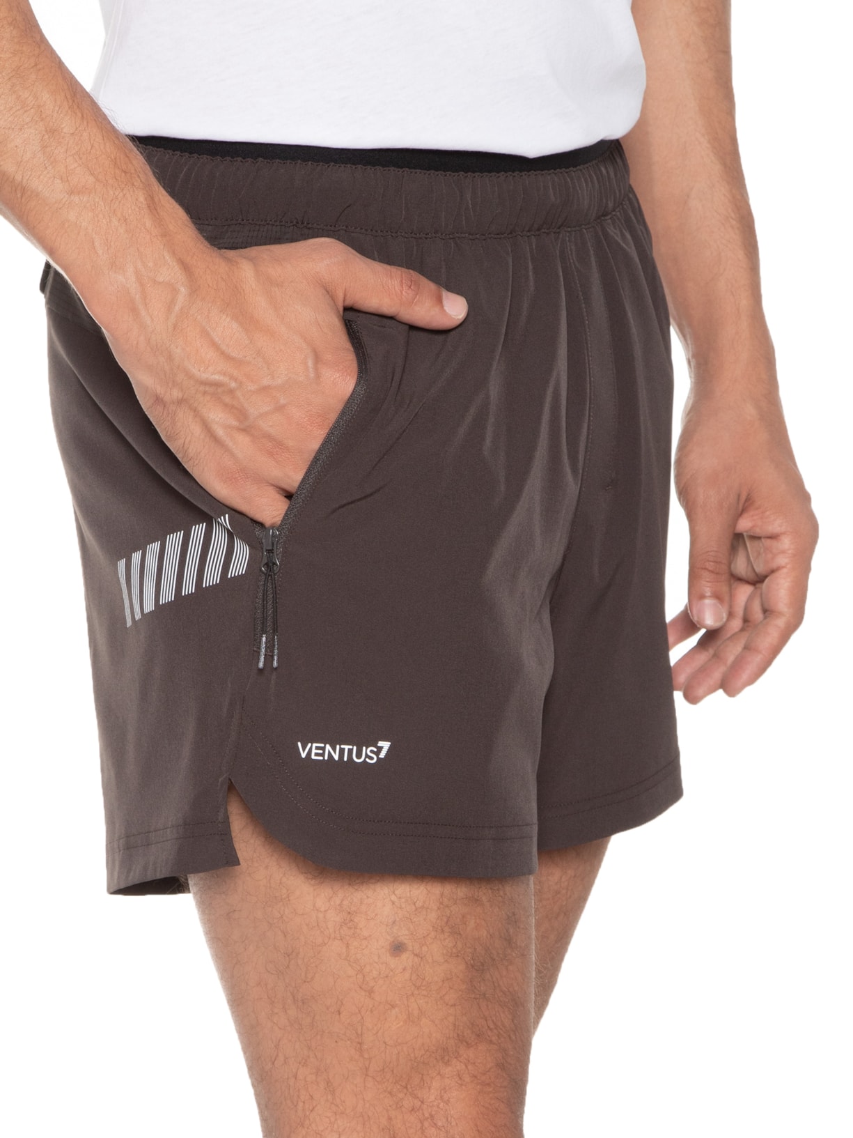 Short Masculino Tactel Cinza Ea7 Emporio Armani