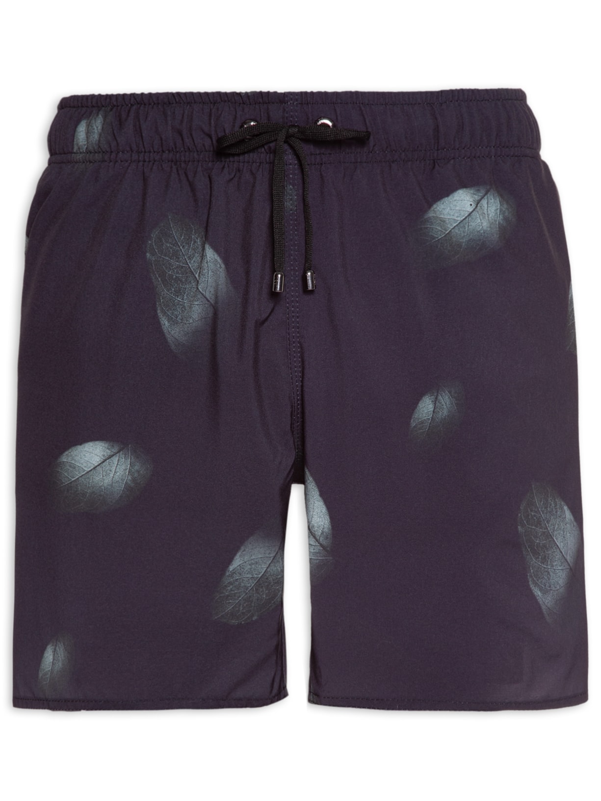 Short Masculino Tactel Estampado - Preto