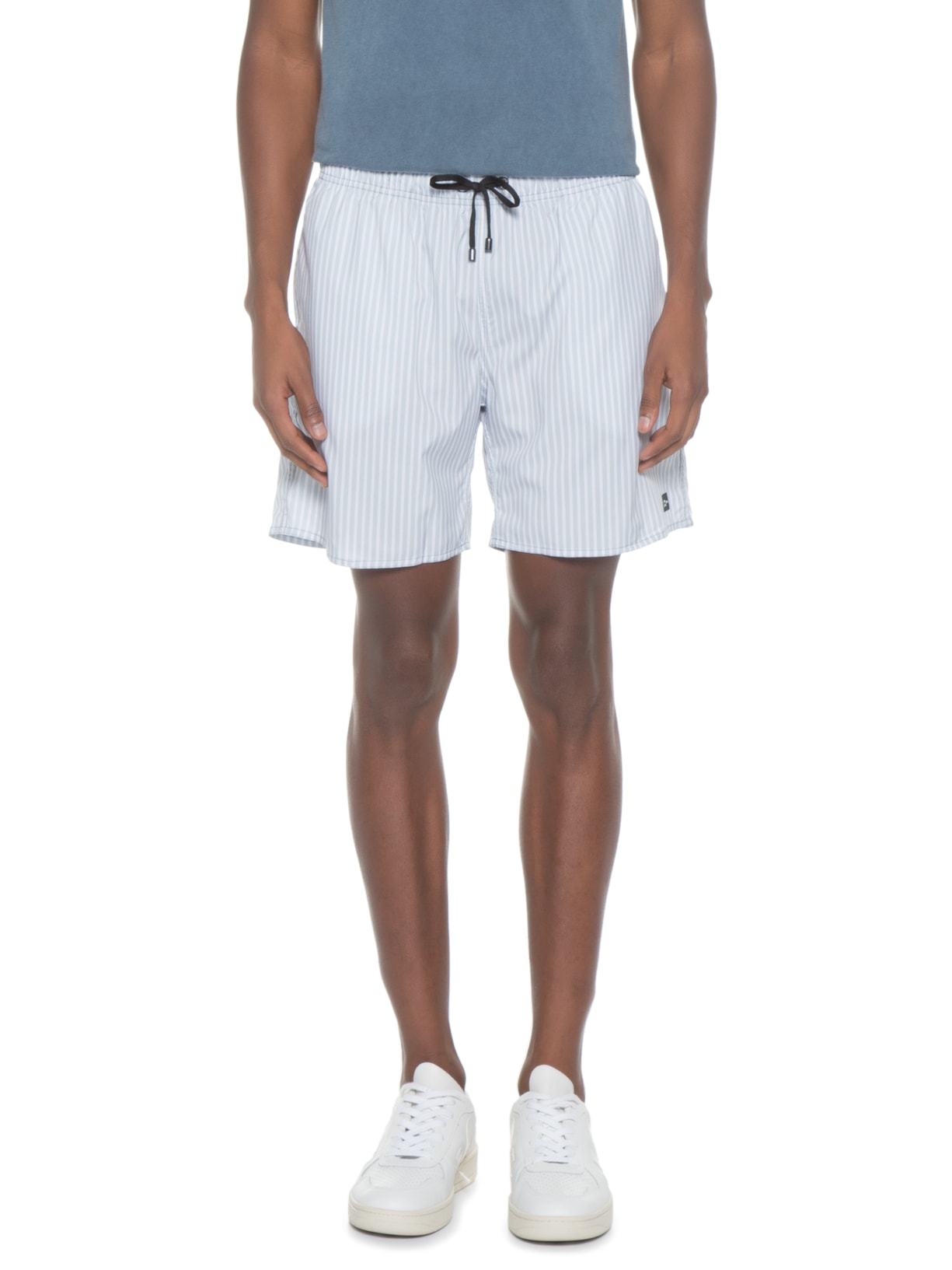 Short Masculino Tactel Fine Lines Cinza Urbô