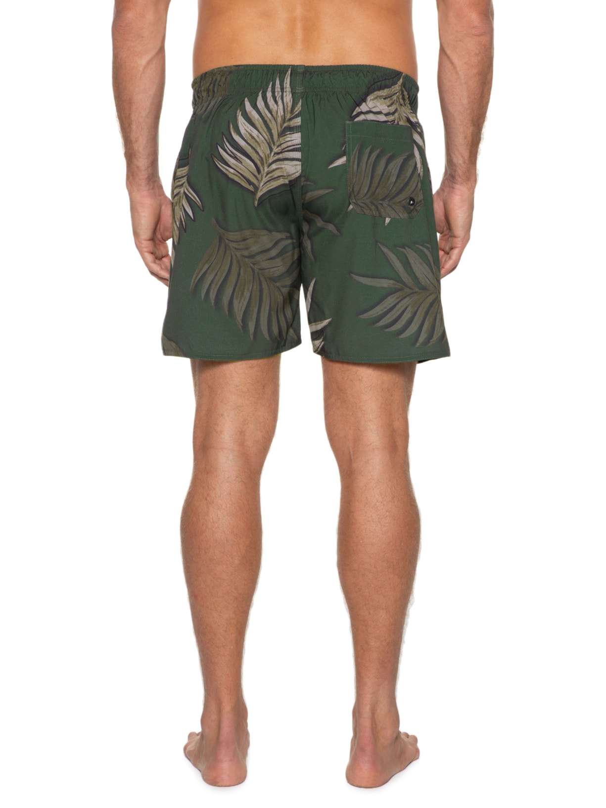 Short Masculino Tactel Summer Leaves Verde Urbô