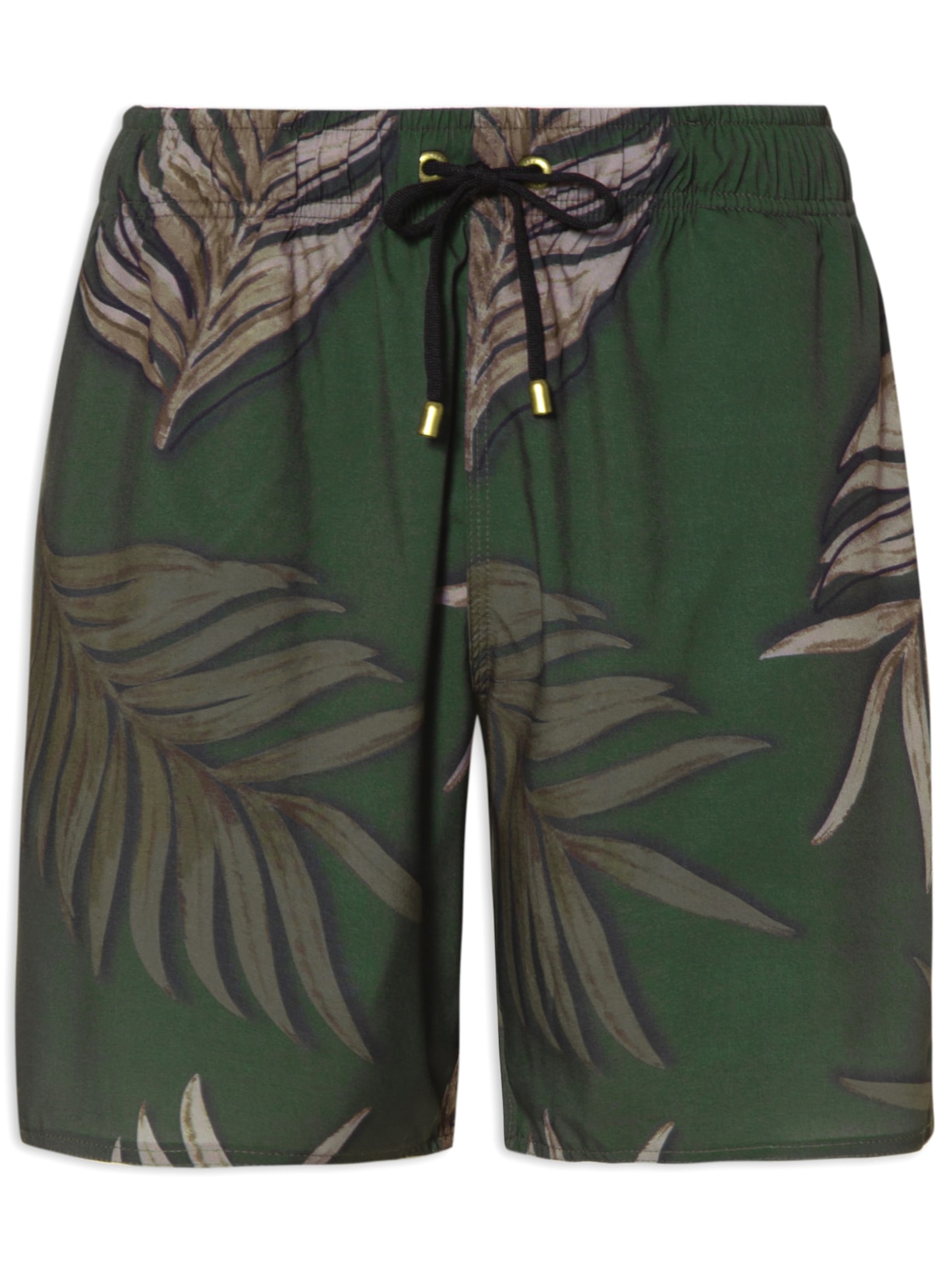 Short Masculino Tactel Summer Leaves Verde Urbô
