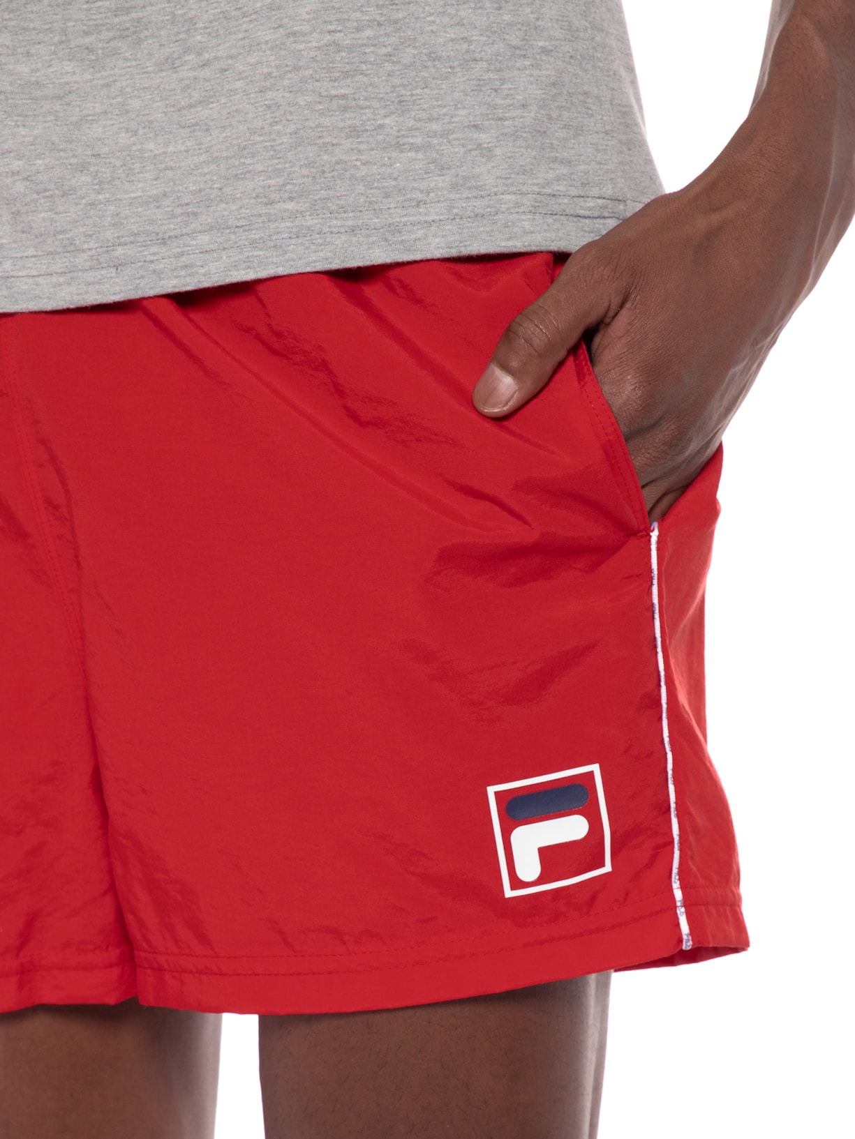 Short Masculino Tape Vermelho Fila