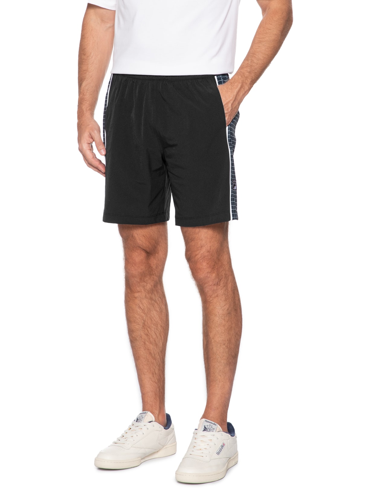 Short Masculino Tennis Union Classics Preto Fila