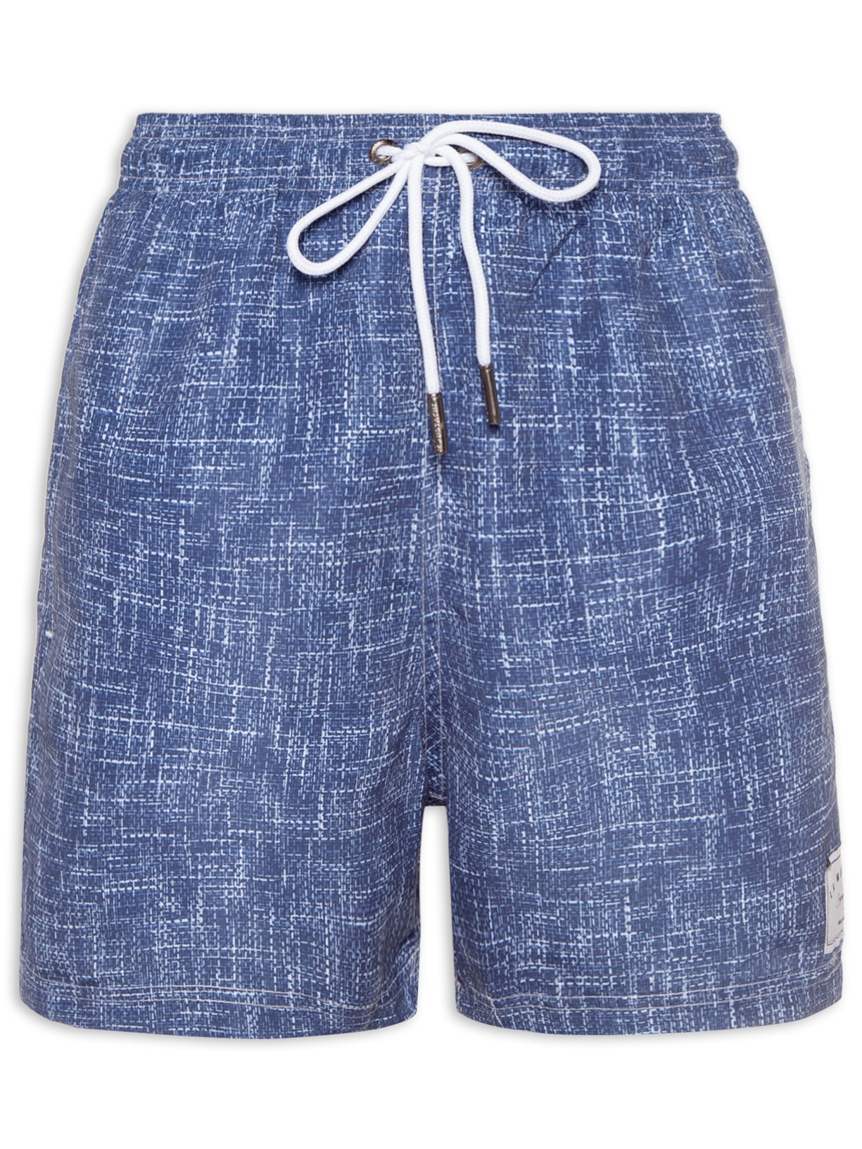 Short Masculino Texture - Azul