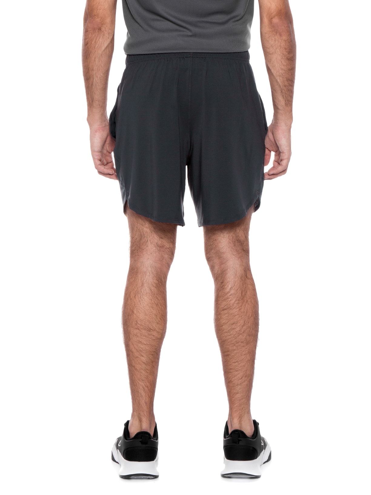 Short Masculino Ua Training Stretch Cinza Under Armour