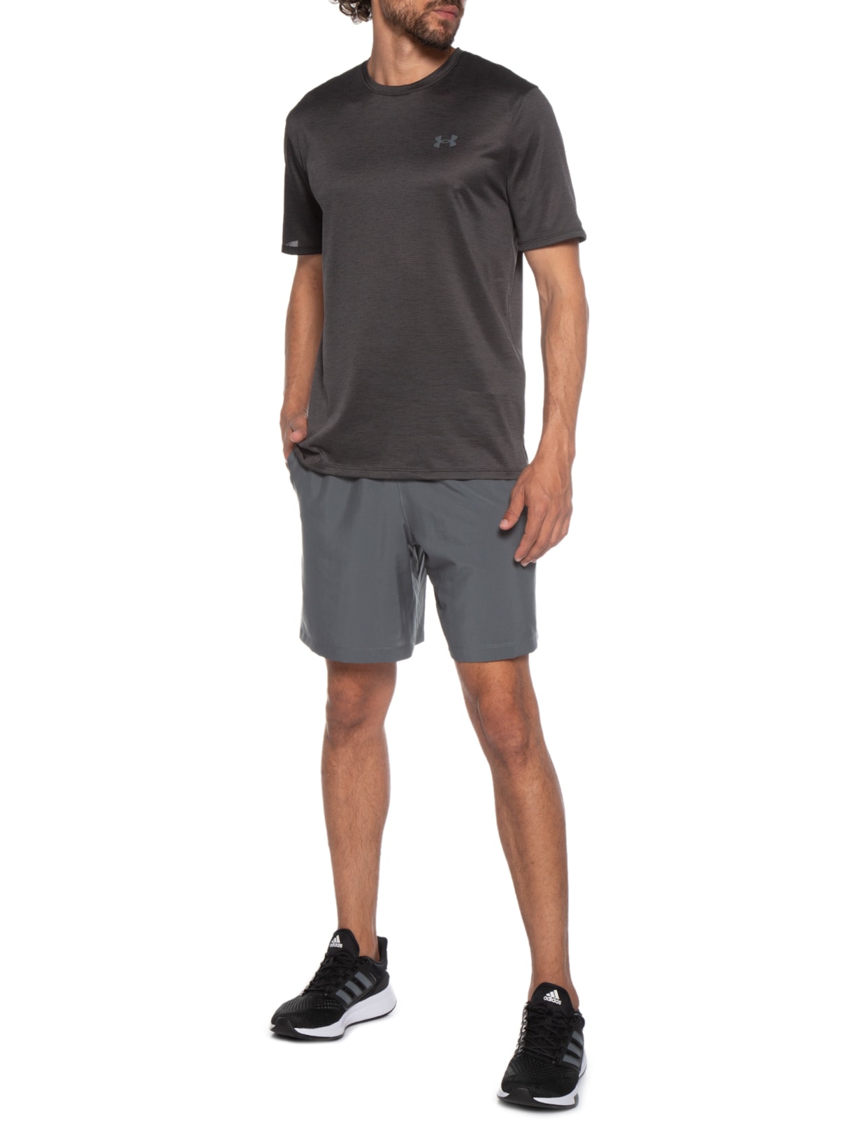 Short Masculino Ua Woven Graphic Cinza Under Armour