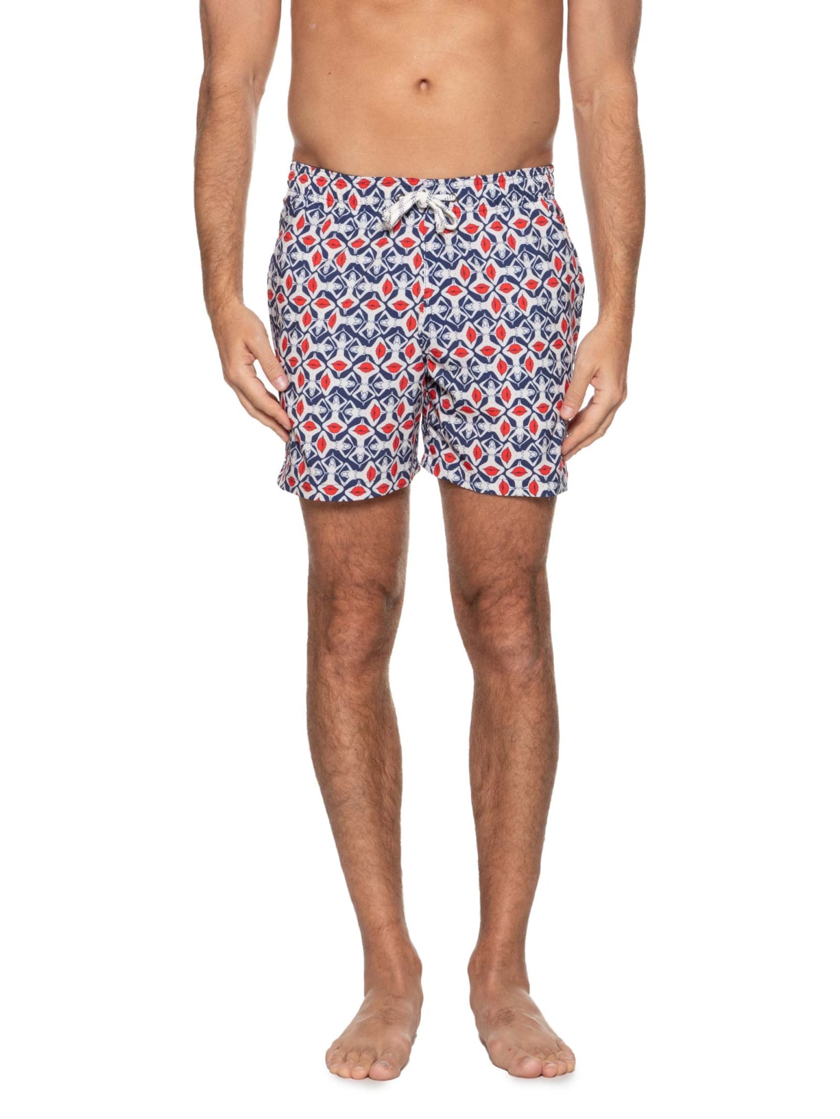 Short Masculino Undefined Abstrato Azul  Parioca