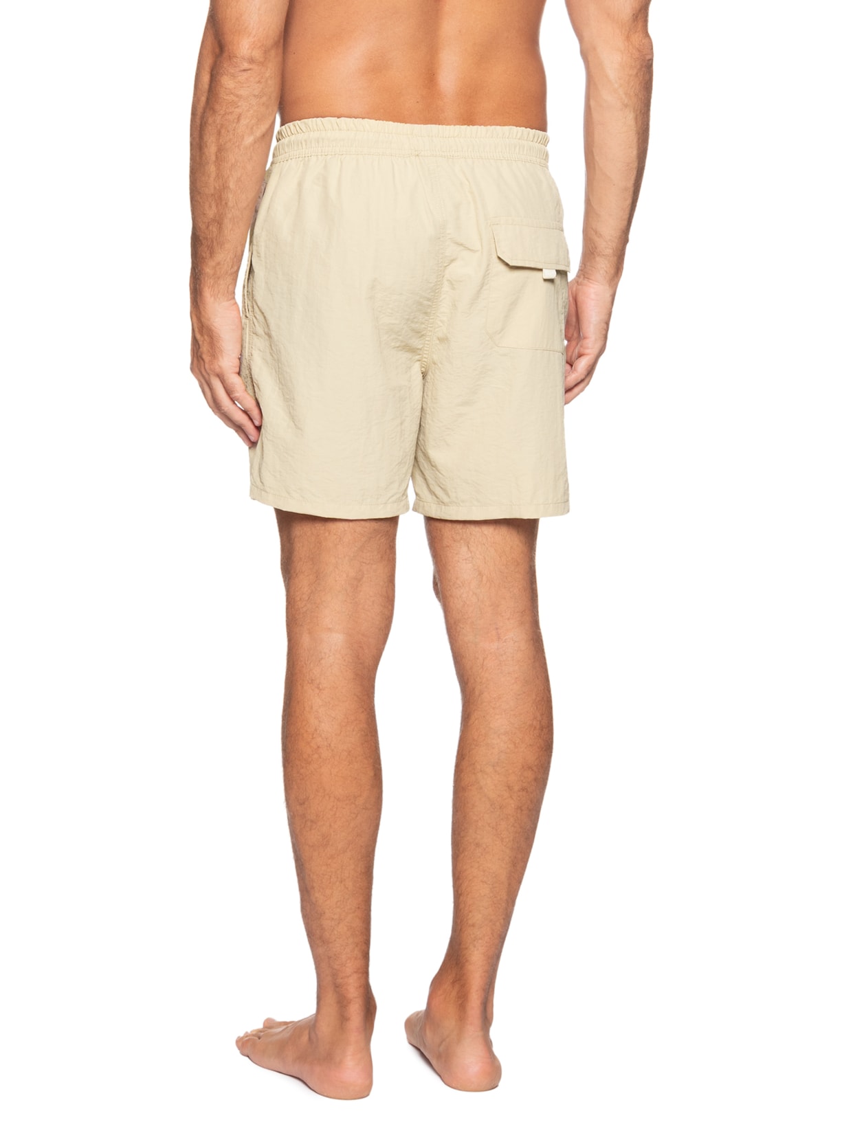 Short Masculino Walk Poliamida Bege '2 Essential