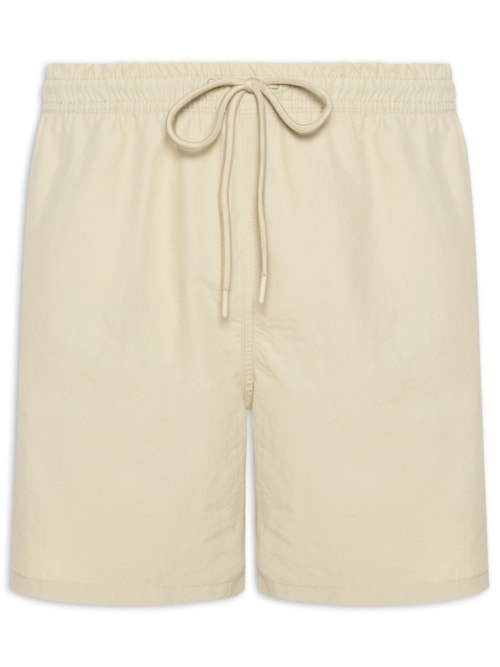 Short Masculino Walk Poliamida - Bege